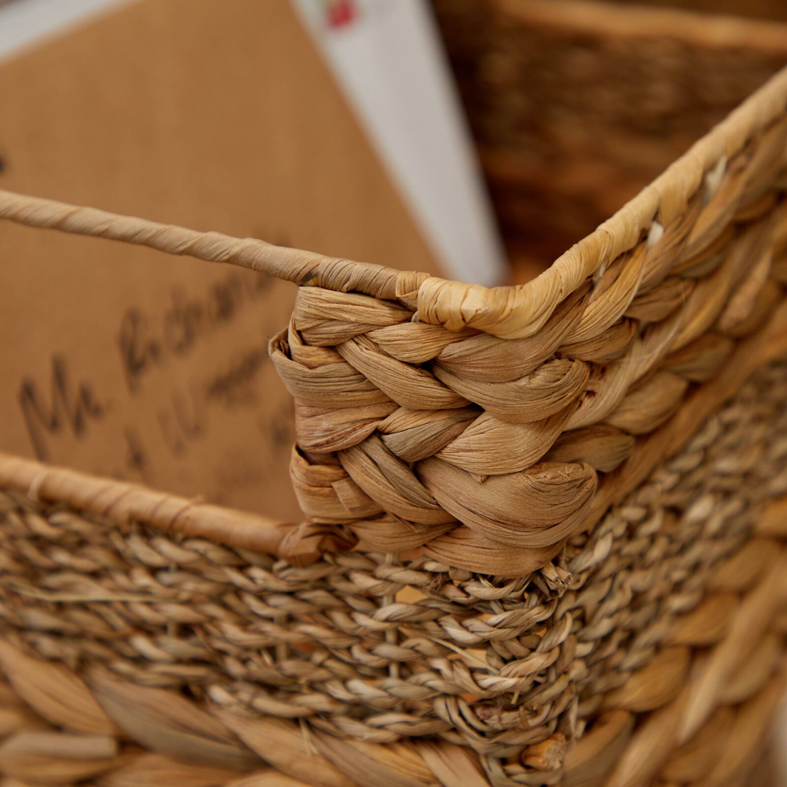 Sea Grass Natural Storage Basket Set