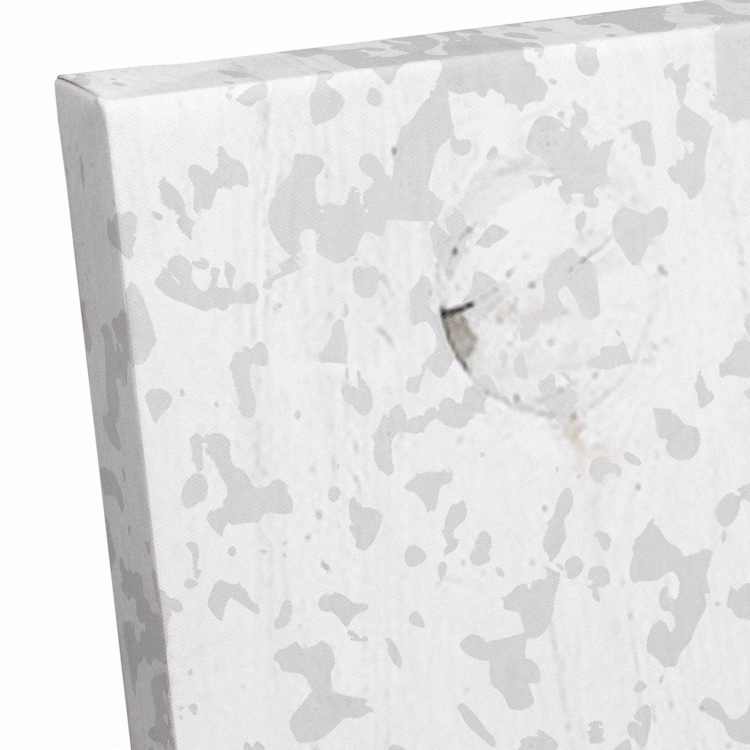 Grey And Blush Geo Abstract 24&#x22; x 36&#x22; Canvas Wall Art