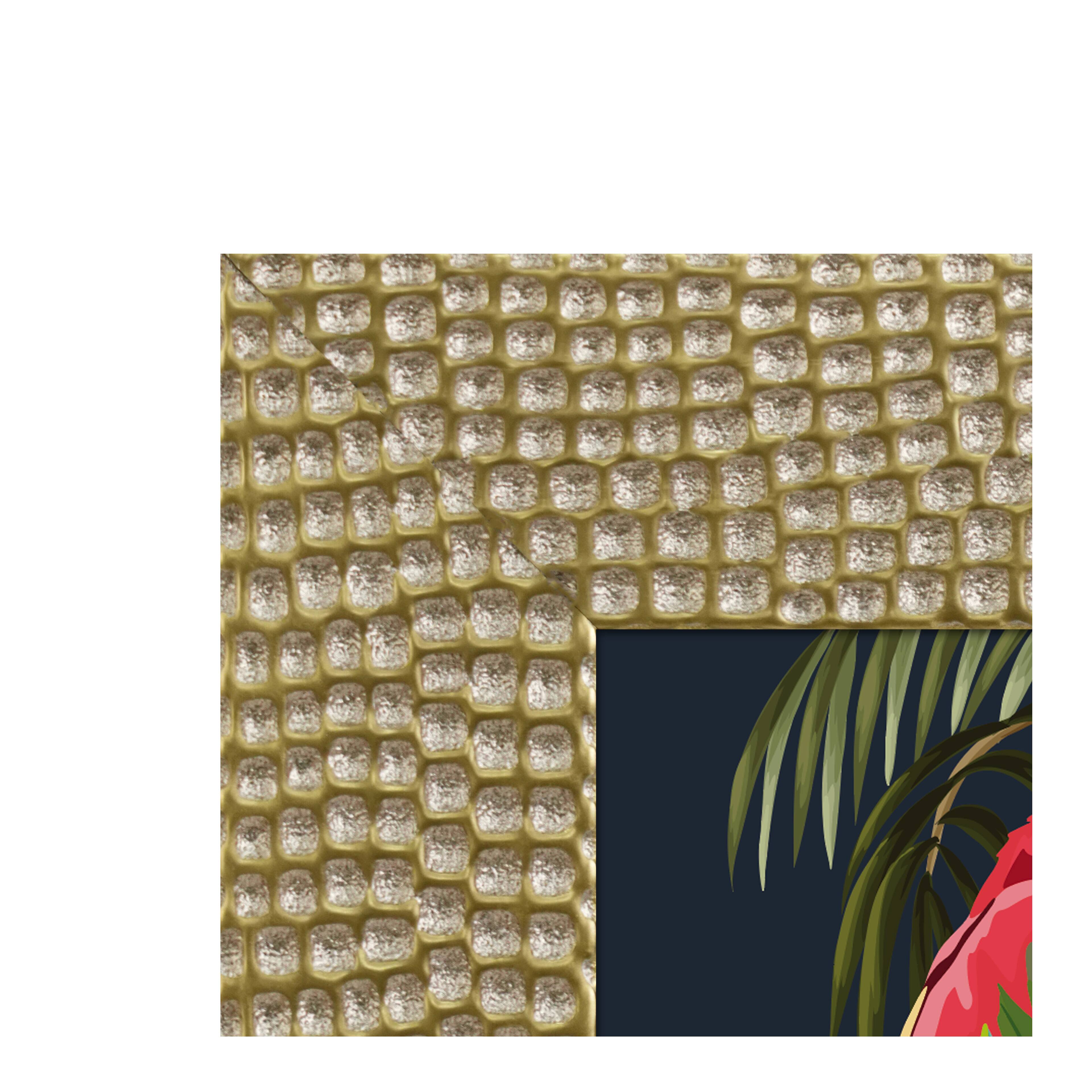 Safari 5" x 7" Gold Dimple Textured Frame by Ashland®