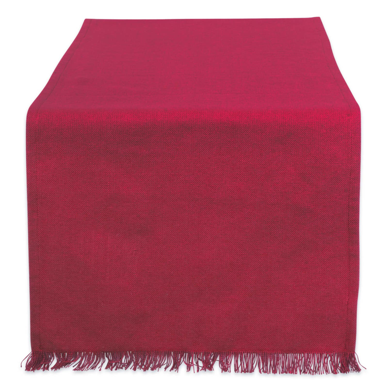 DII® 108" Solid Heavyweight Fringed Table Runner