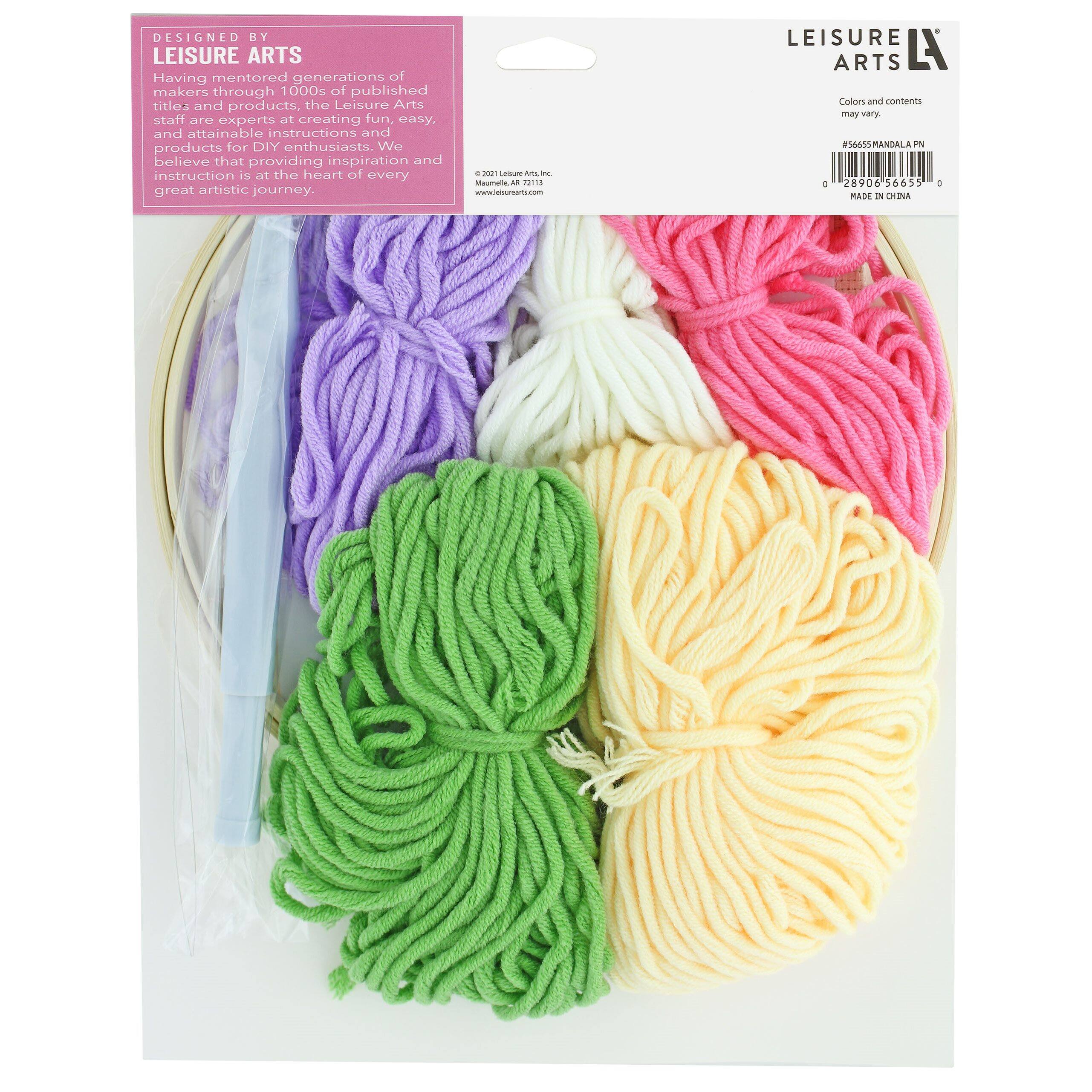Leisure Arts&#xAE; Mandala Punch Needle Kit