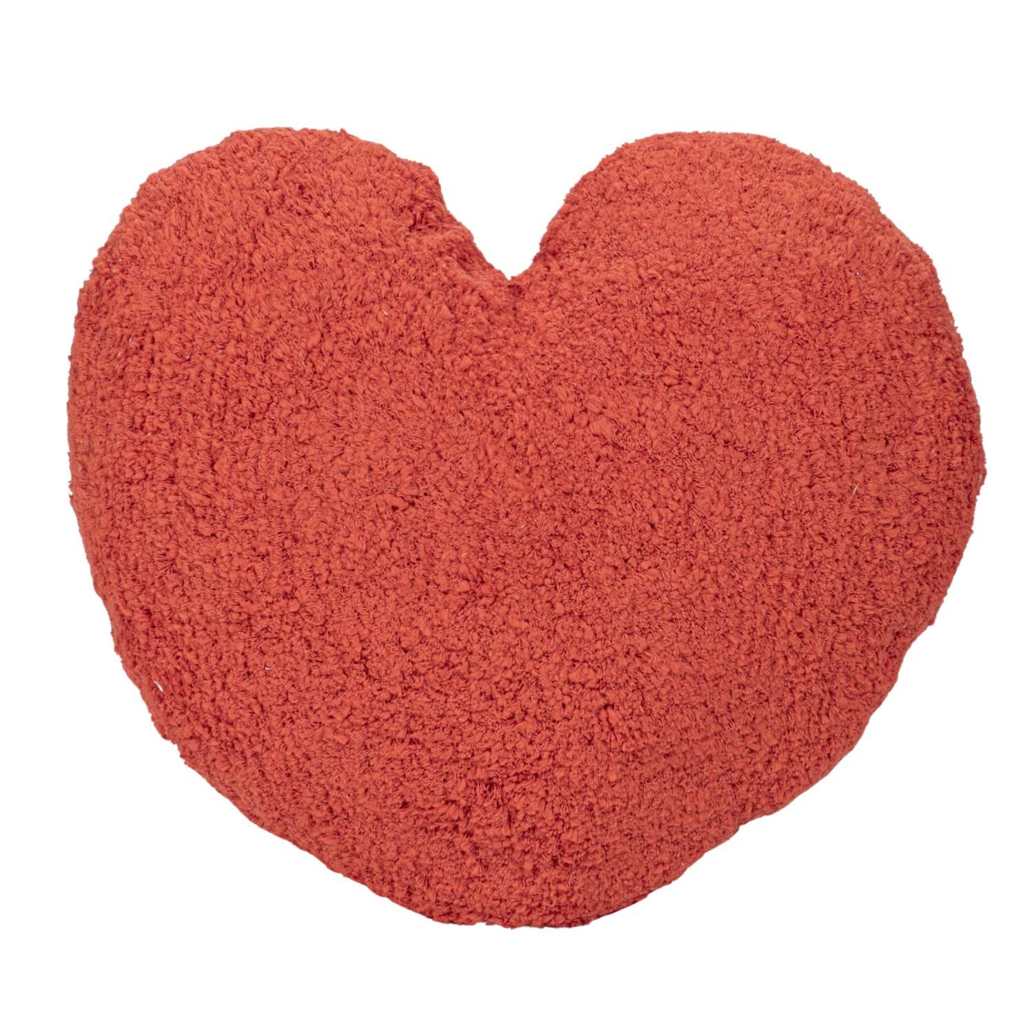 Hello Honey&#xAE; Red, Yellow &#x26; Blue Cotton Tufted Heart Pillow Set