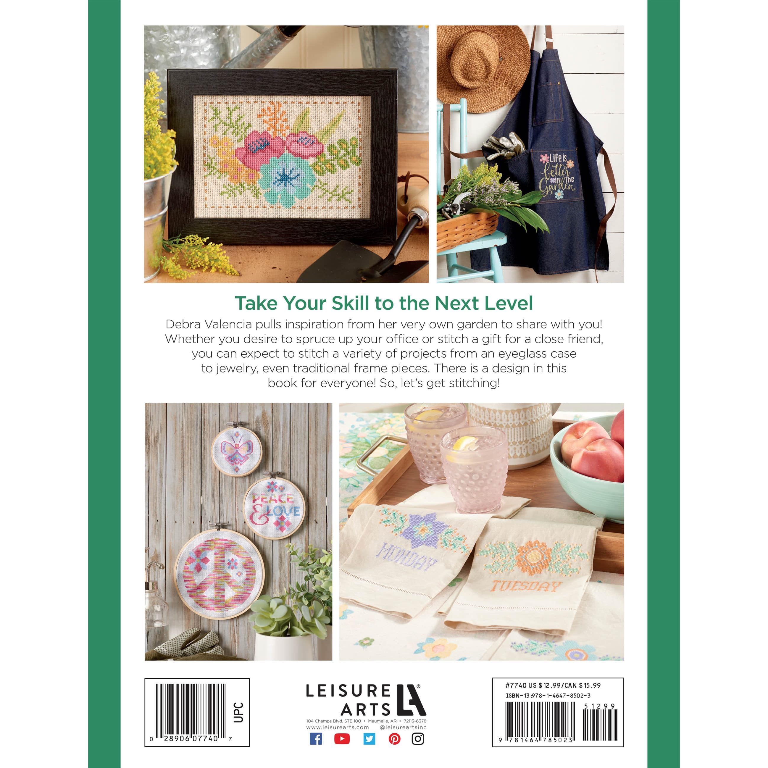 Leisure Arts&#xAE; From The Garden Cross Stitch Book