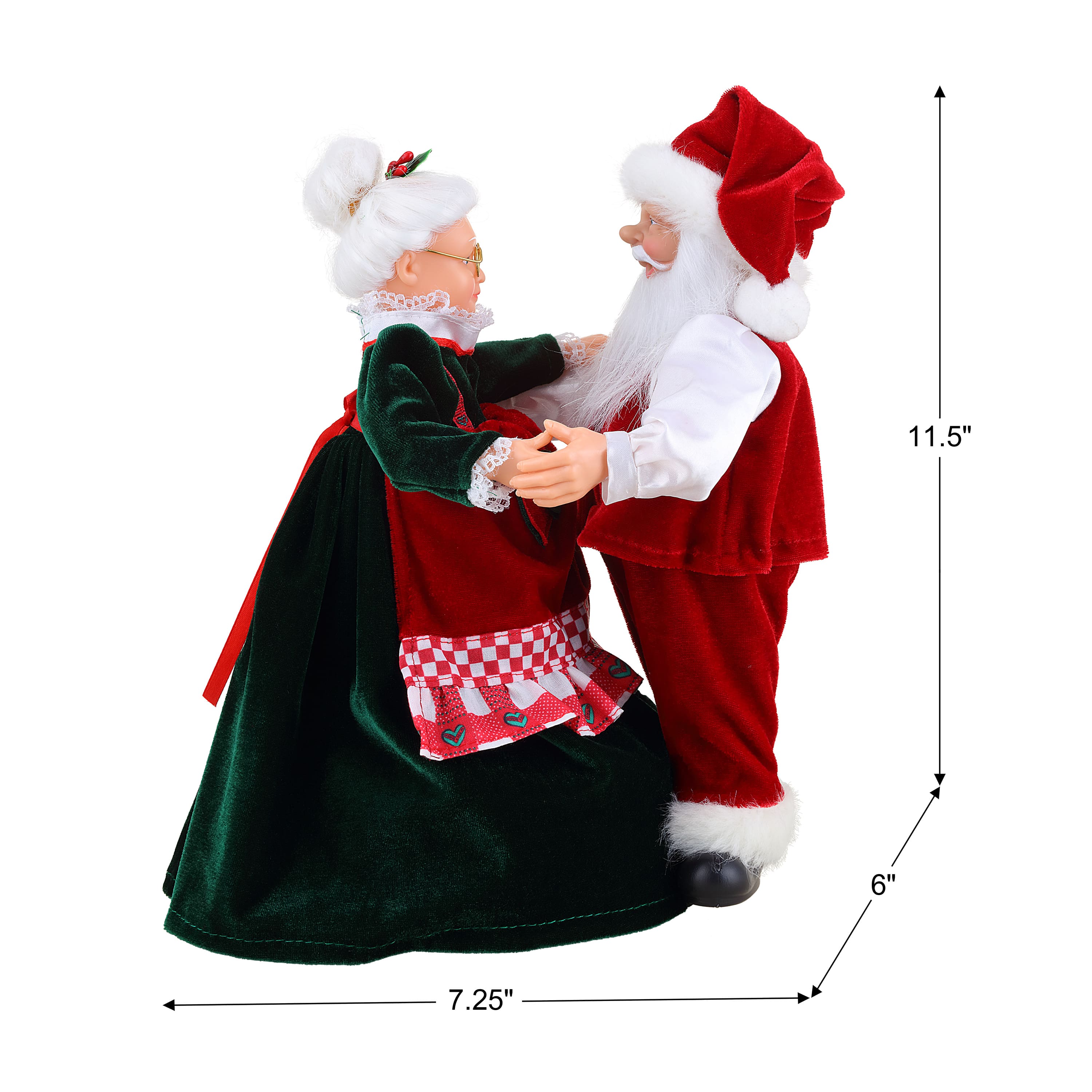 Mr. Christmas 11.5&#x22; Animated Really Dancing Santa