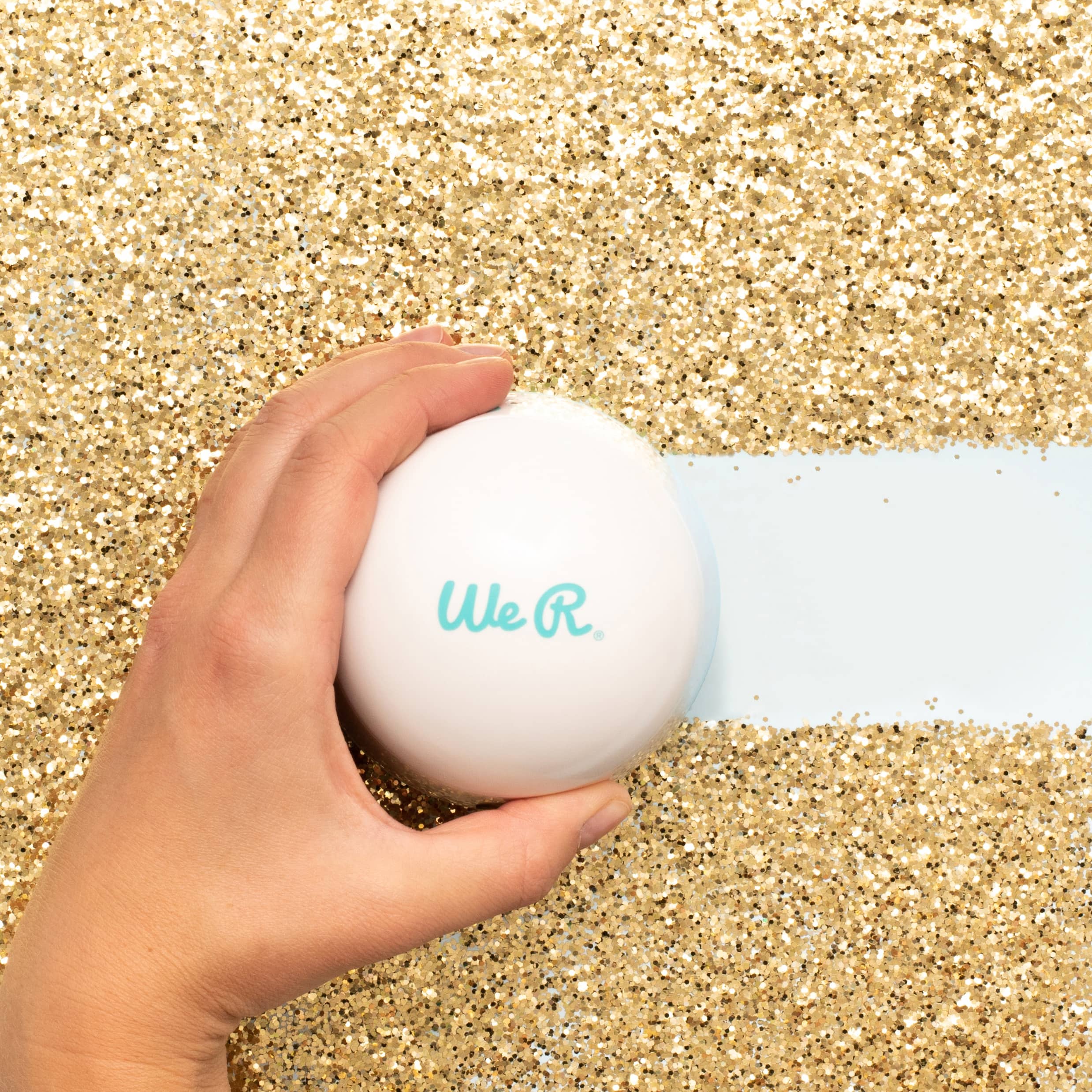 We R Memory Keepers® White & Blue Glitter Mini Vac