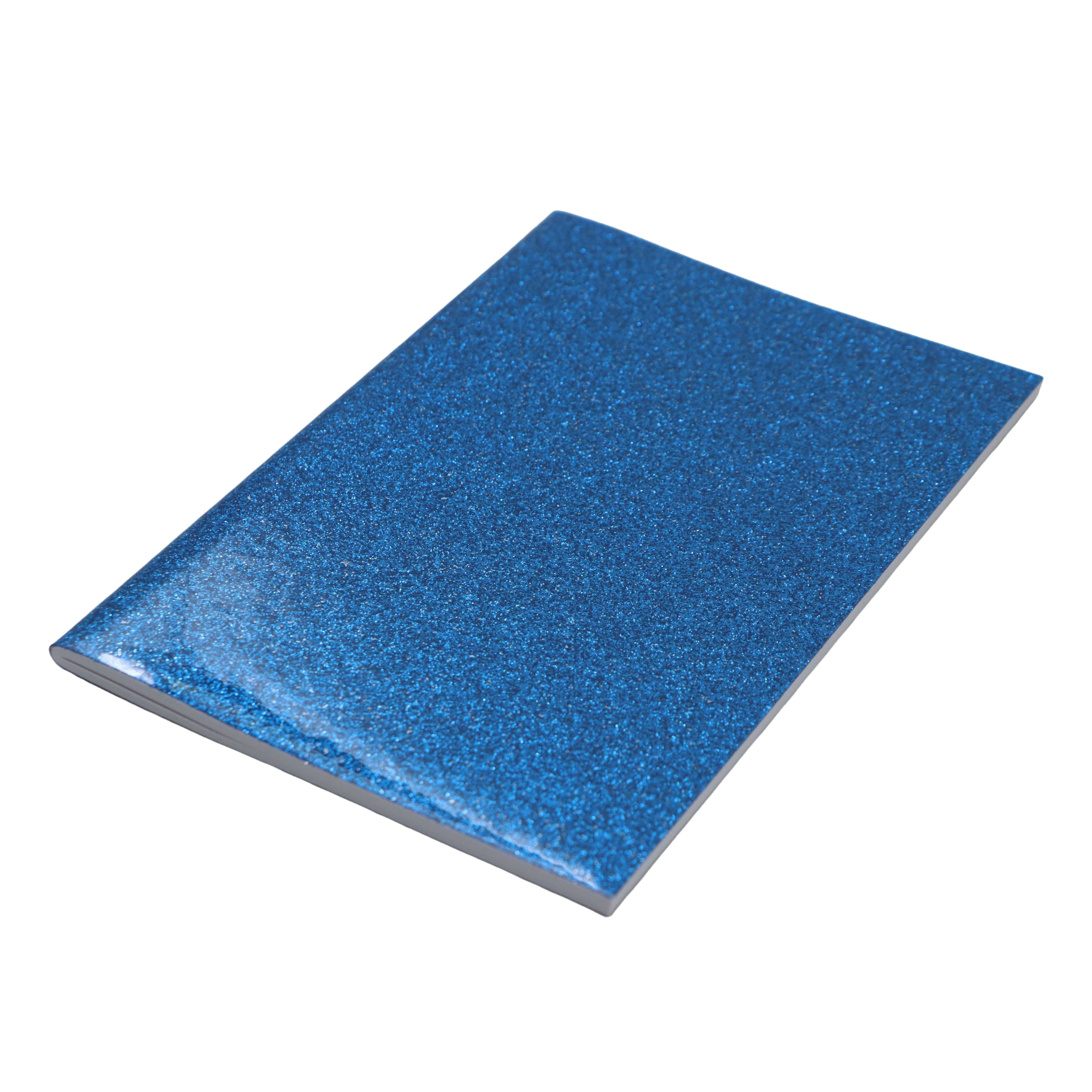 Assorted 4&#x22; x 6&#x22; Glitter PVC Notebook, 1pc. by Fab Finds