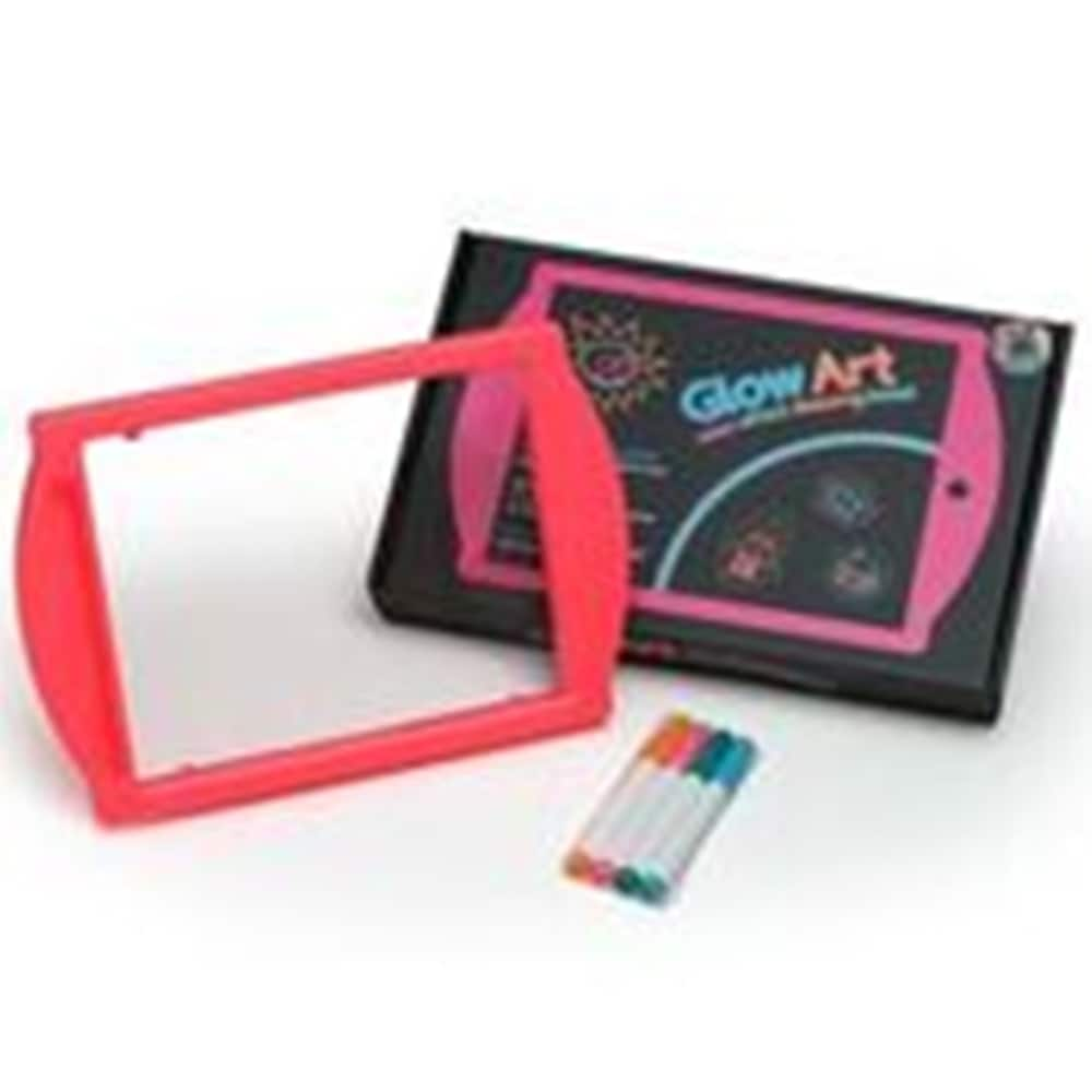 Marvin&#x27;s Magic Pink Glow Art Neon Effect Drawing Board