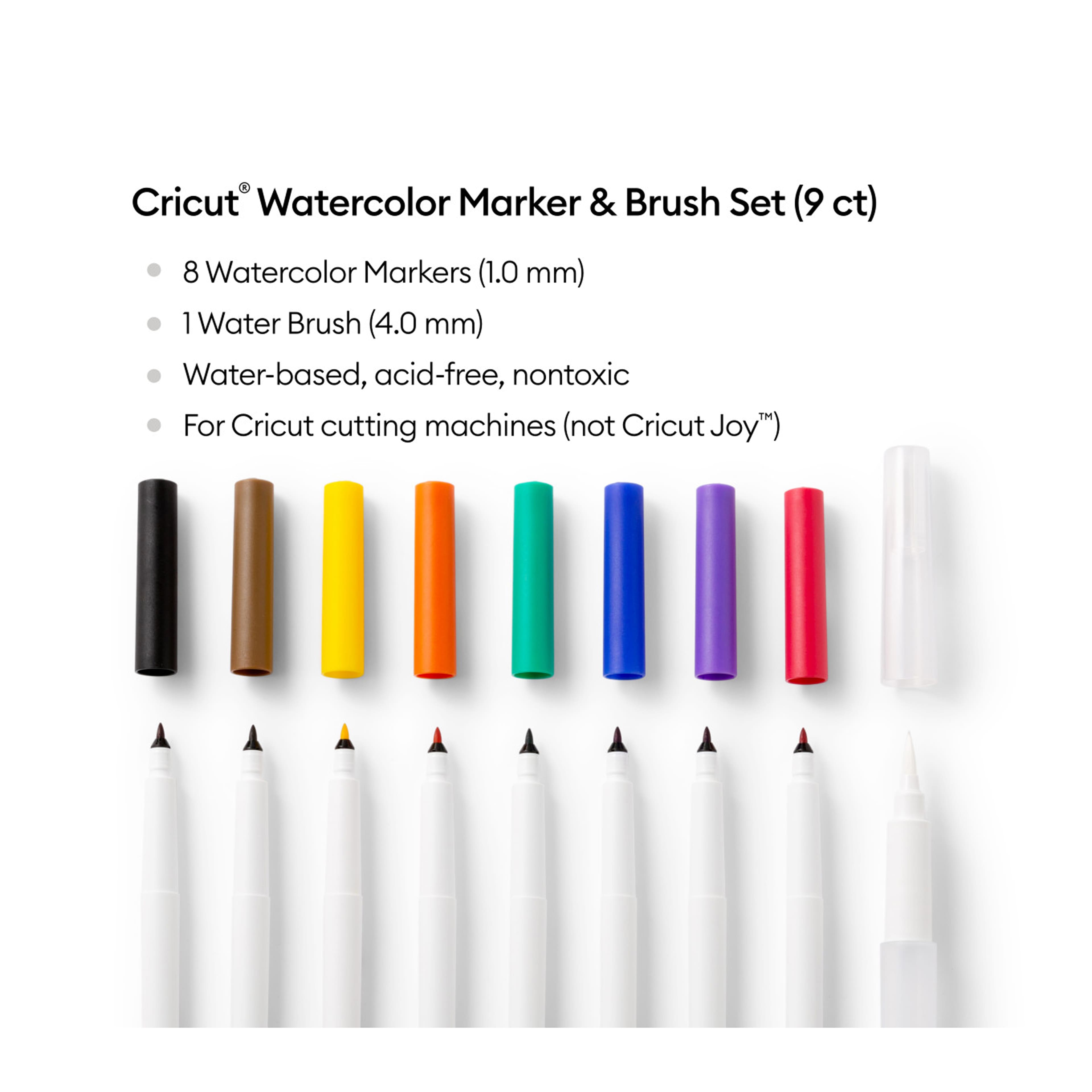 Cricut&#xAE; Watercolor Marker &#x26; Brush Set