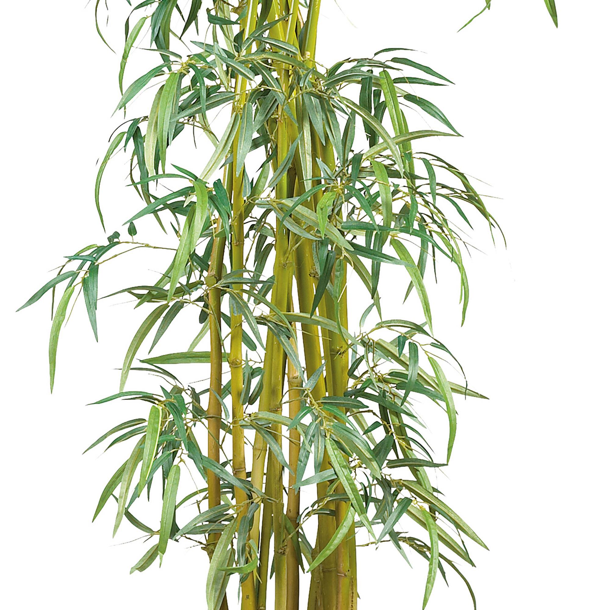 7ft. Potted Curved Slim Bamboo Silk Tree Michaels