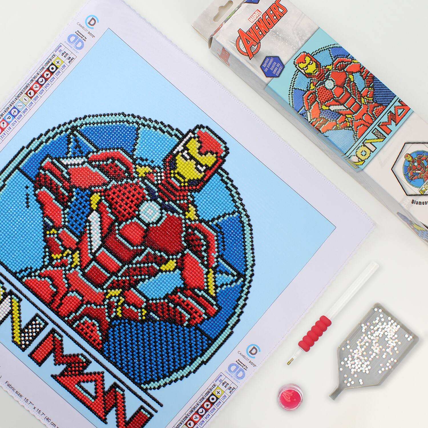 Camelot® Dots Iron Man Armoury Diamond Painting Kit