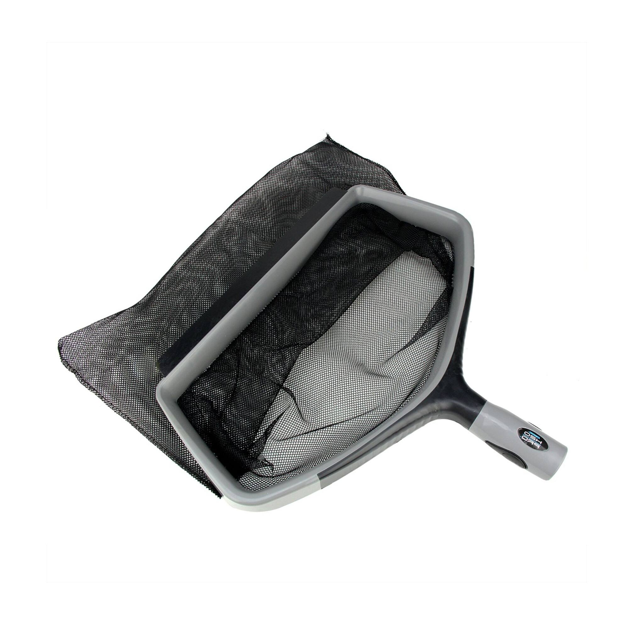 Swim Central 17.5&#x22; Gray &#x26; Black Swimming Pool Deep Bag Leaf Rake Skimmer Head