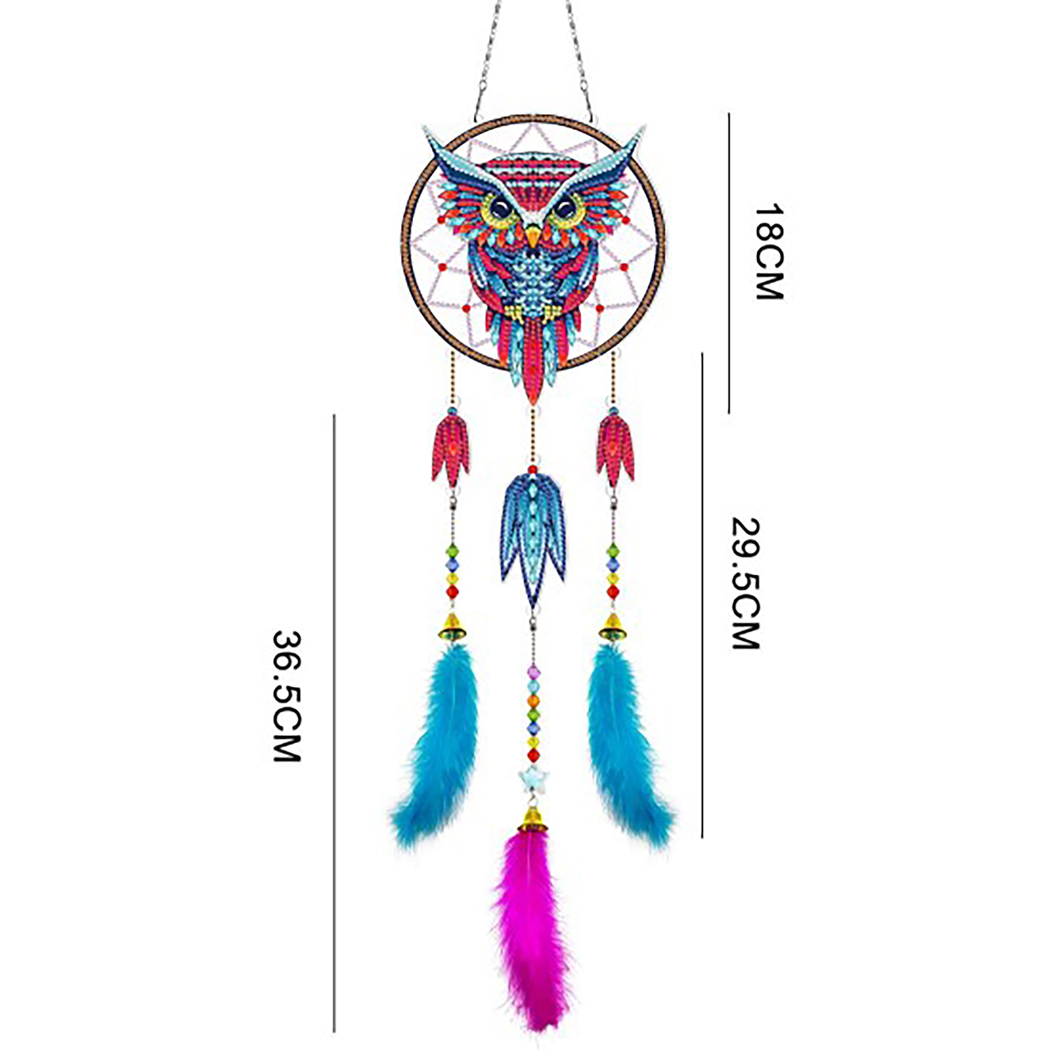 Sparkly Selections Owl Dreamcatcher Diamond Painting