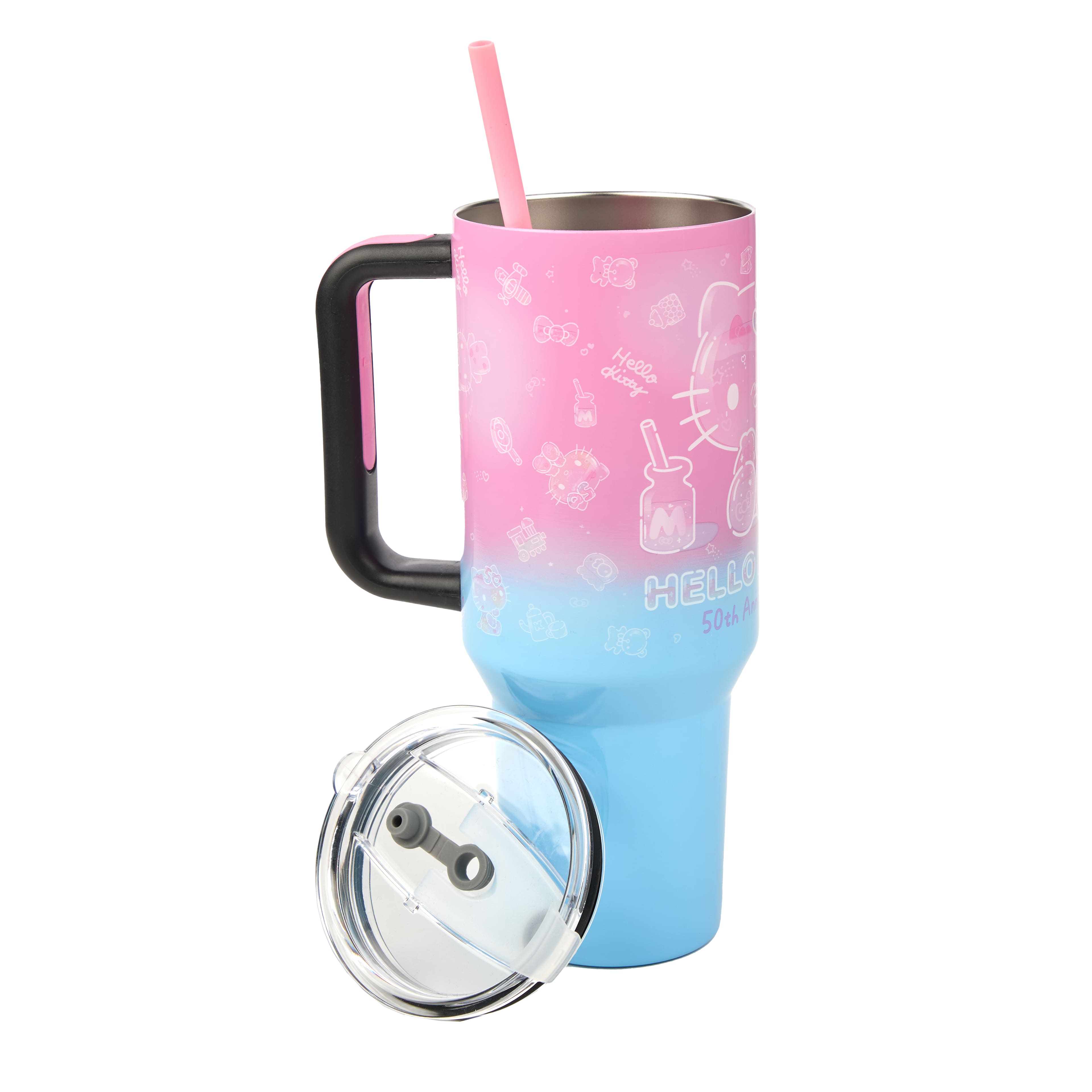 40oz. Hello Kitty&#xAE; 50th Anniversary Stainless Steel Tumbler