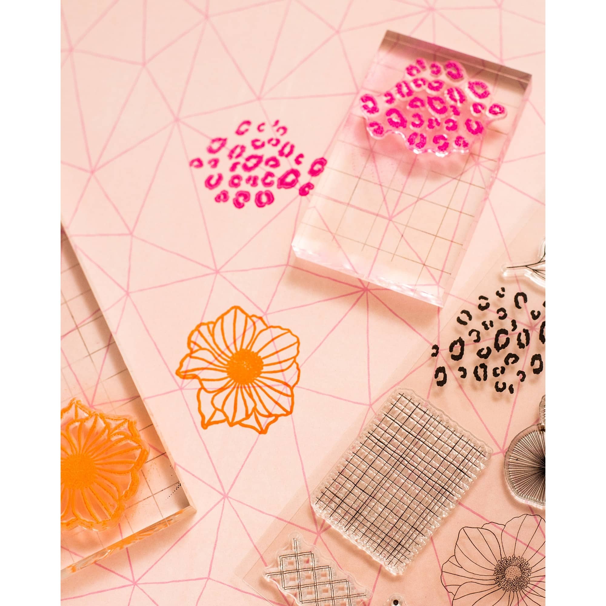 Amy Tangerine® Brave & Bold Acrylic Stamps