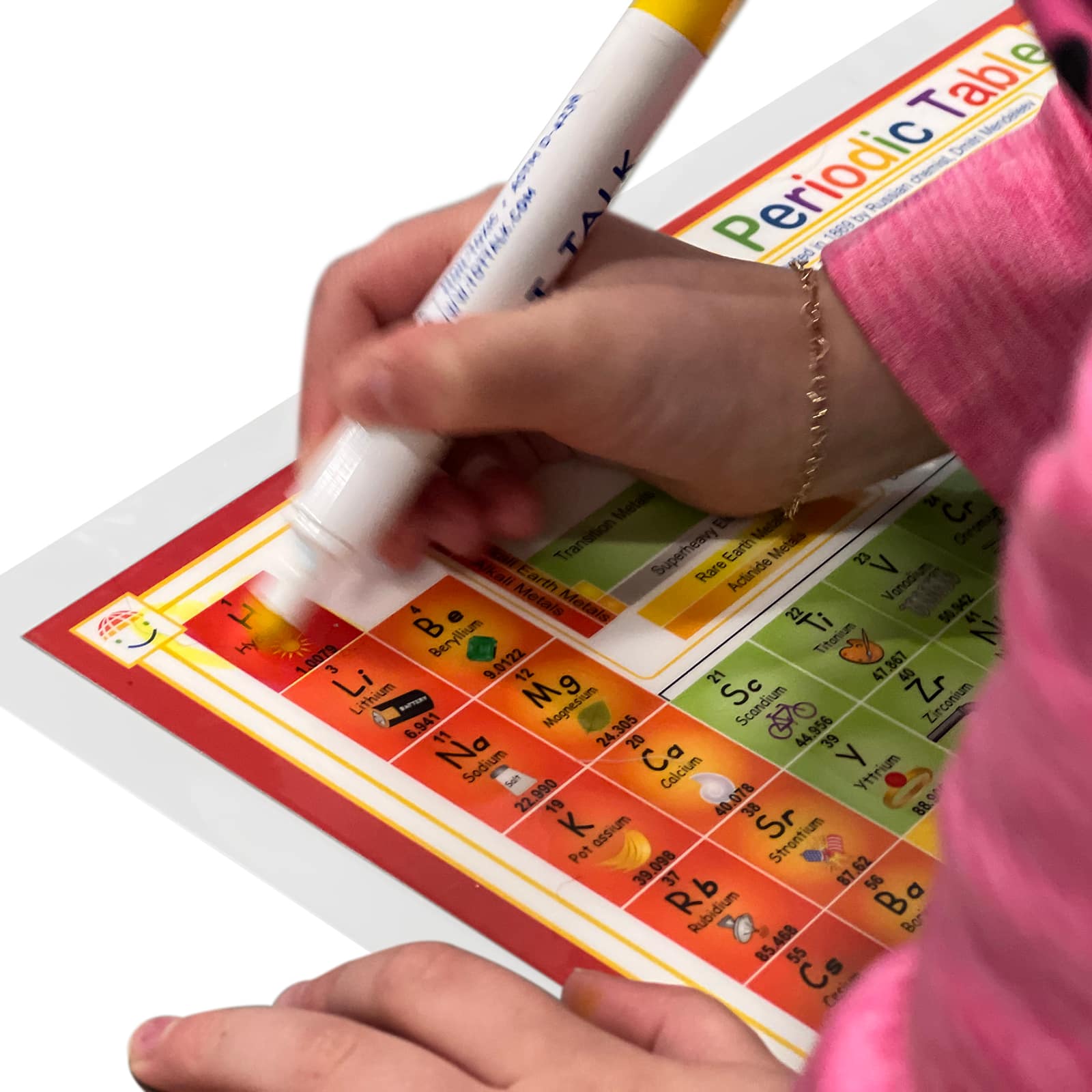 Tot Talk Periodic Table Placemat