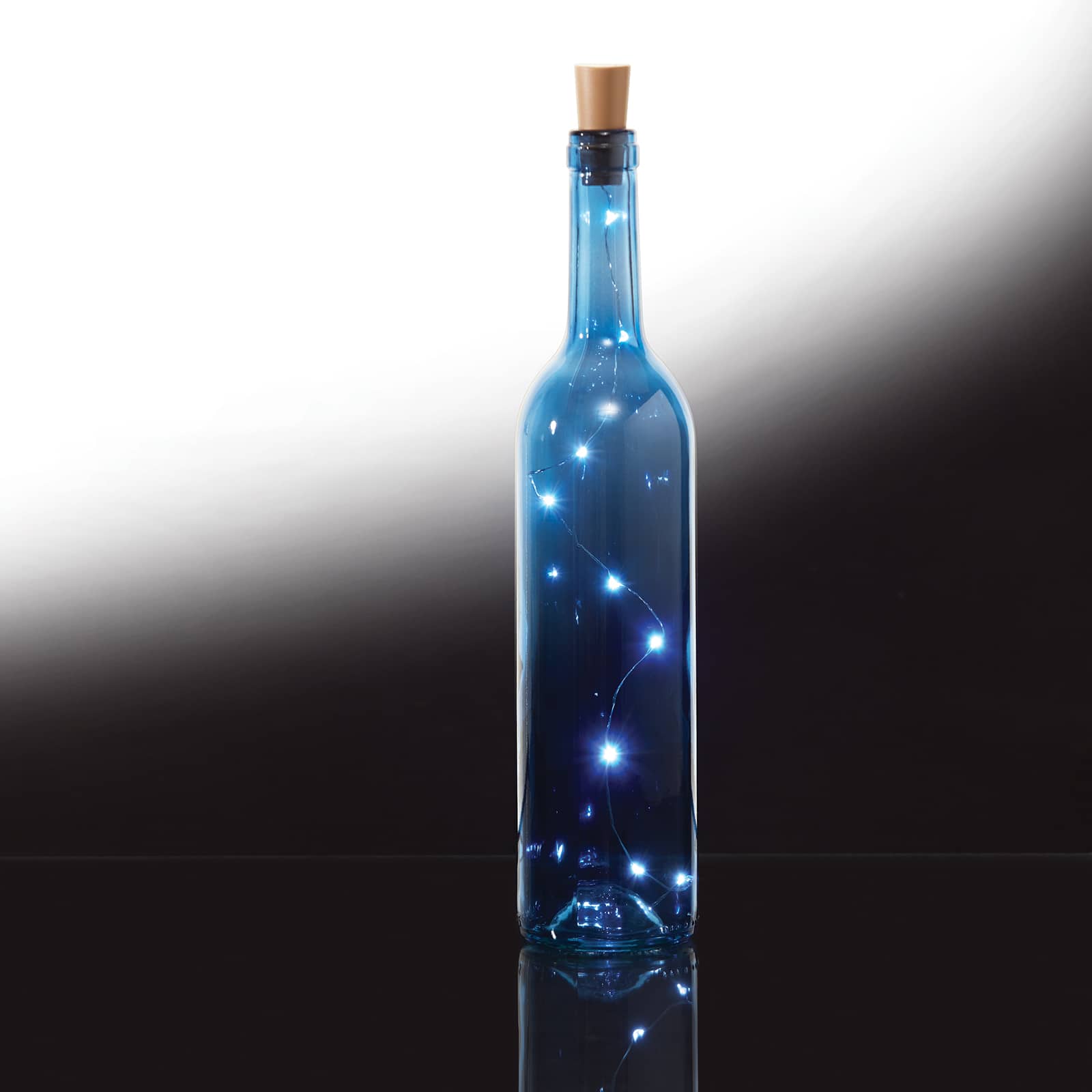 New 9pcs Warm Wine Bottle Cork Shape Lights 20LED Night String Lamp Lights Y7K5 