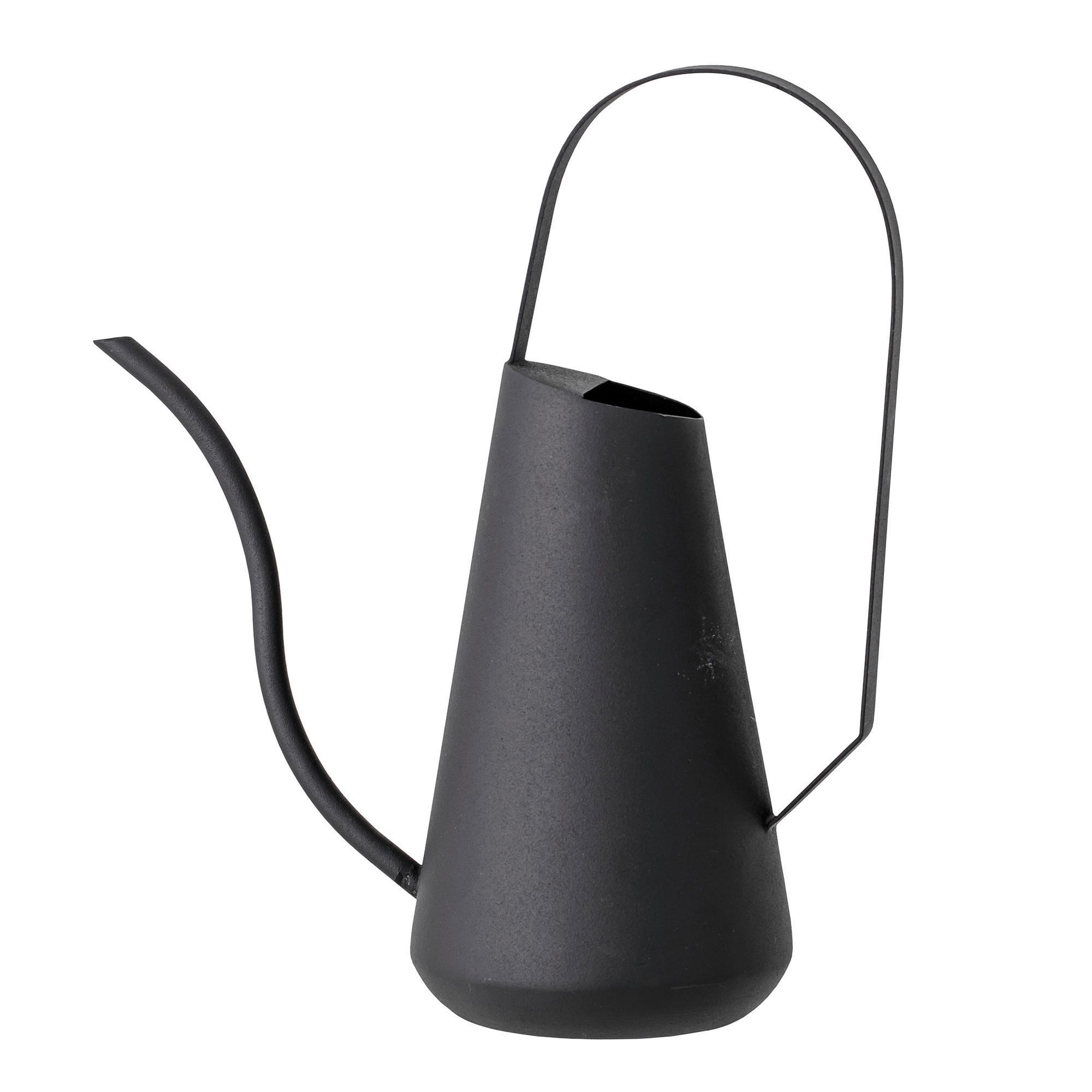 Hello Honey&#xAE; 12&#x22; Black Metal Watering Can
