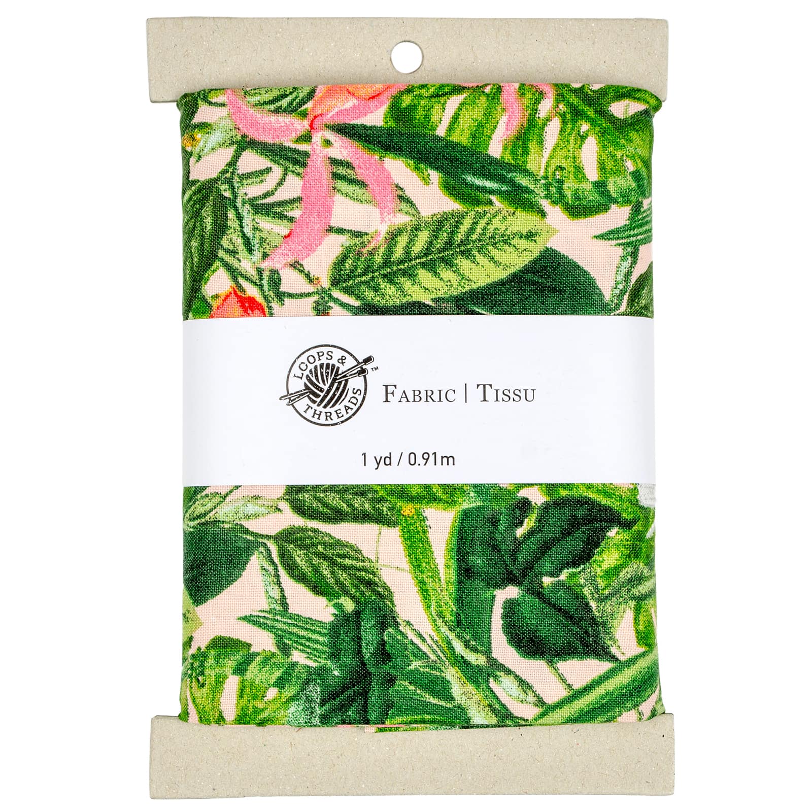 Tropical Palm Cotton Fabric Bundle by Loops & Threads™