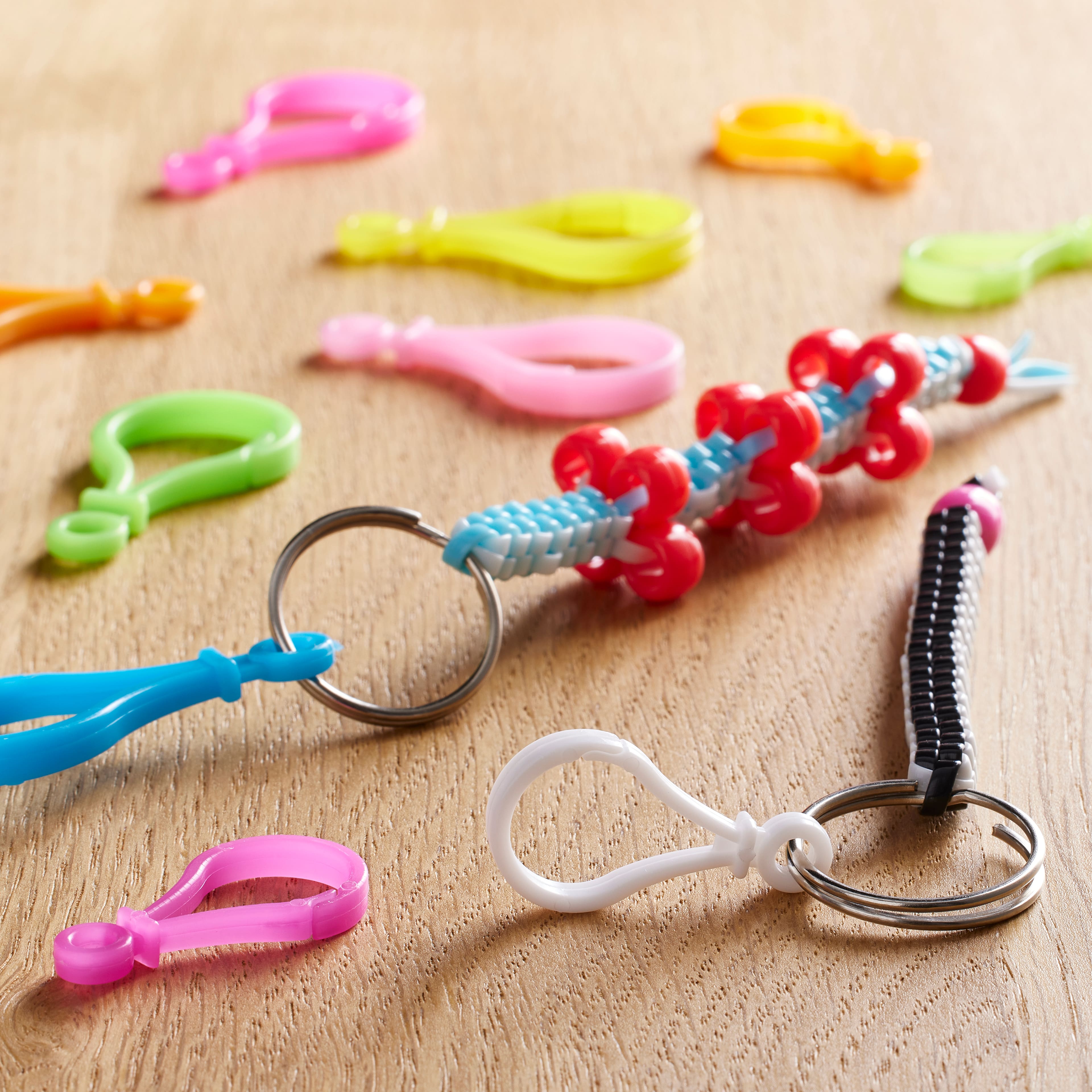 12 Packs: 16 ct. (192 total) Mixed Lanyard Hooks by Creatology™