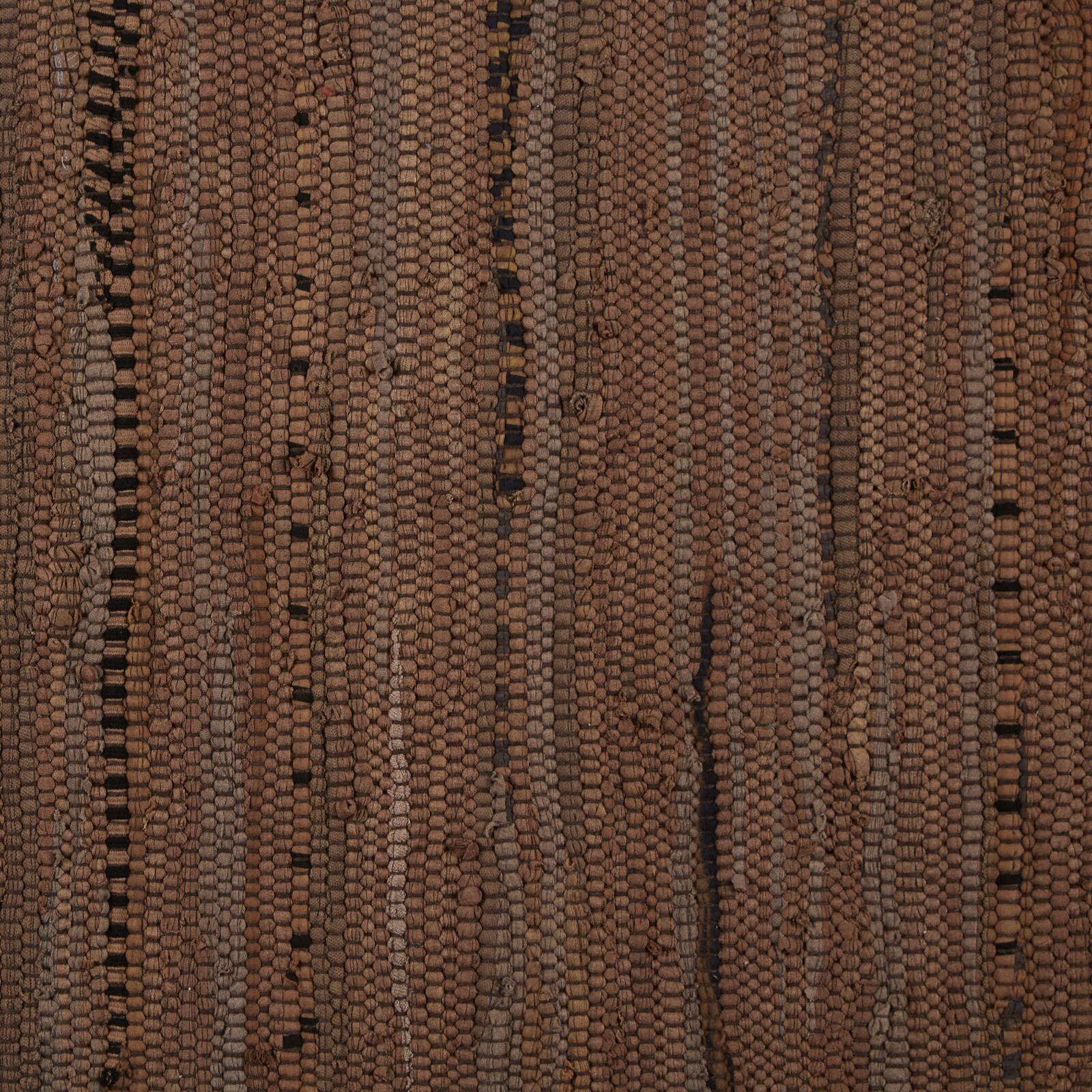 DII® Leather Brown Rag Rug, 2ft. x 6ft. | Michaels