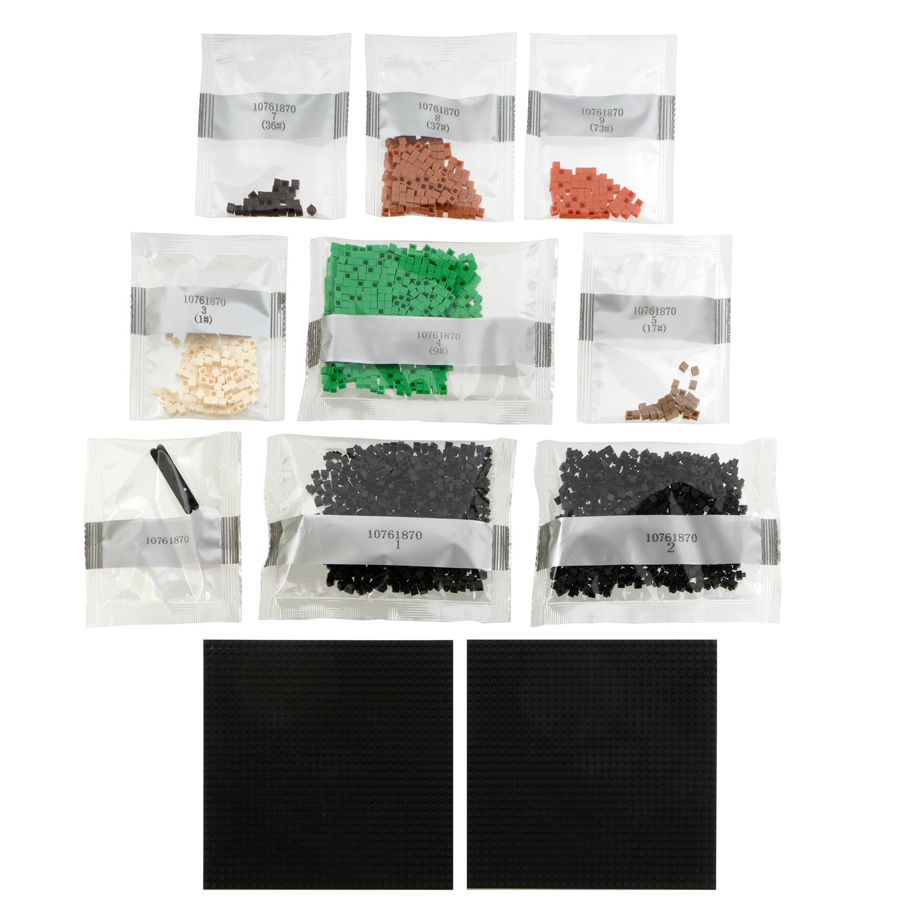 Coffee Pixelated Brick Art Kit by Make Market&#xAE;