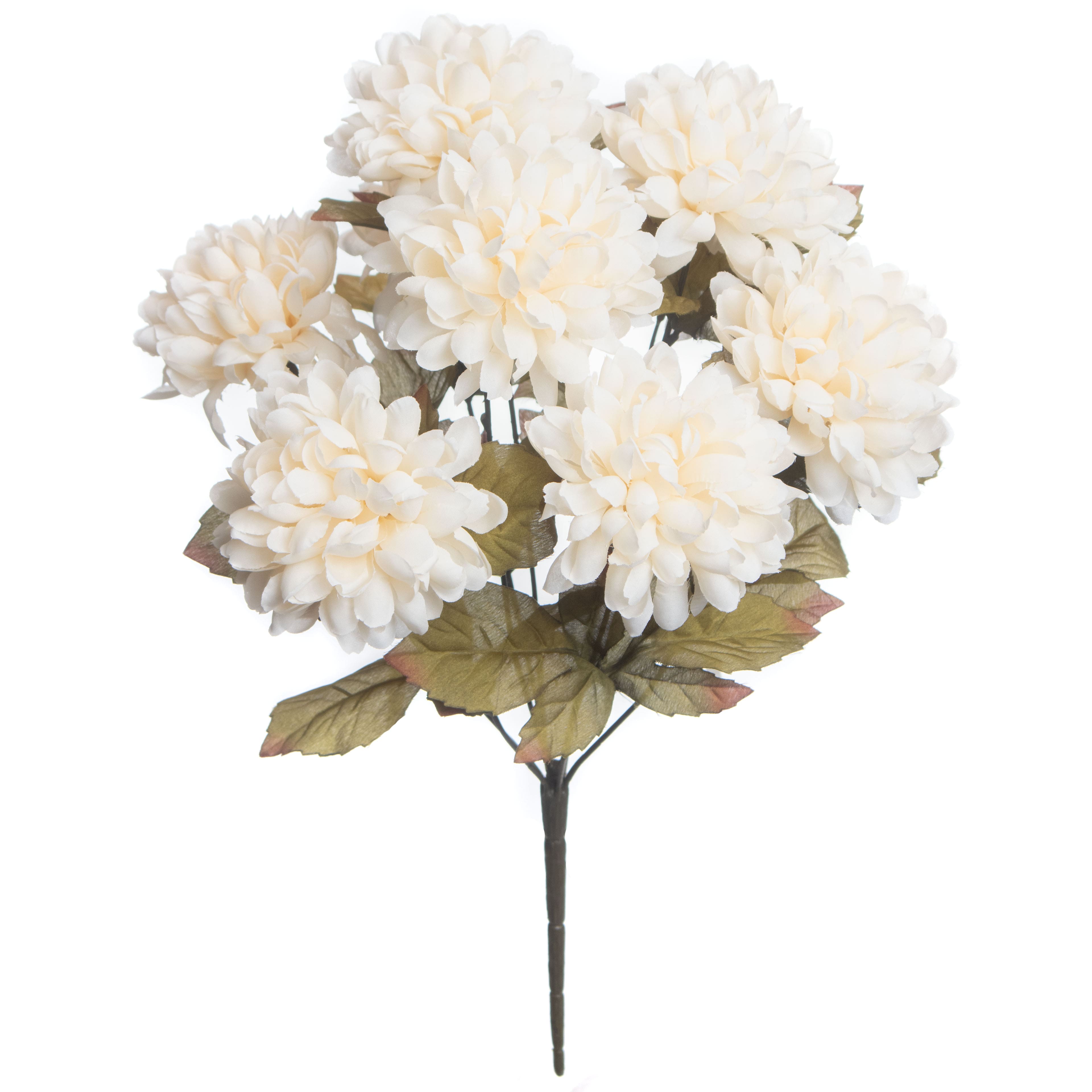 17&#x22; Cream Mum Water Resistant Bush by Ashland&#xAE;