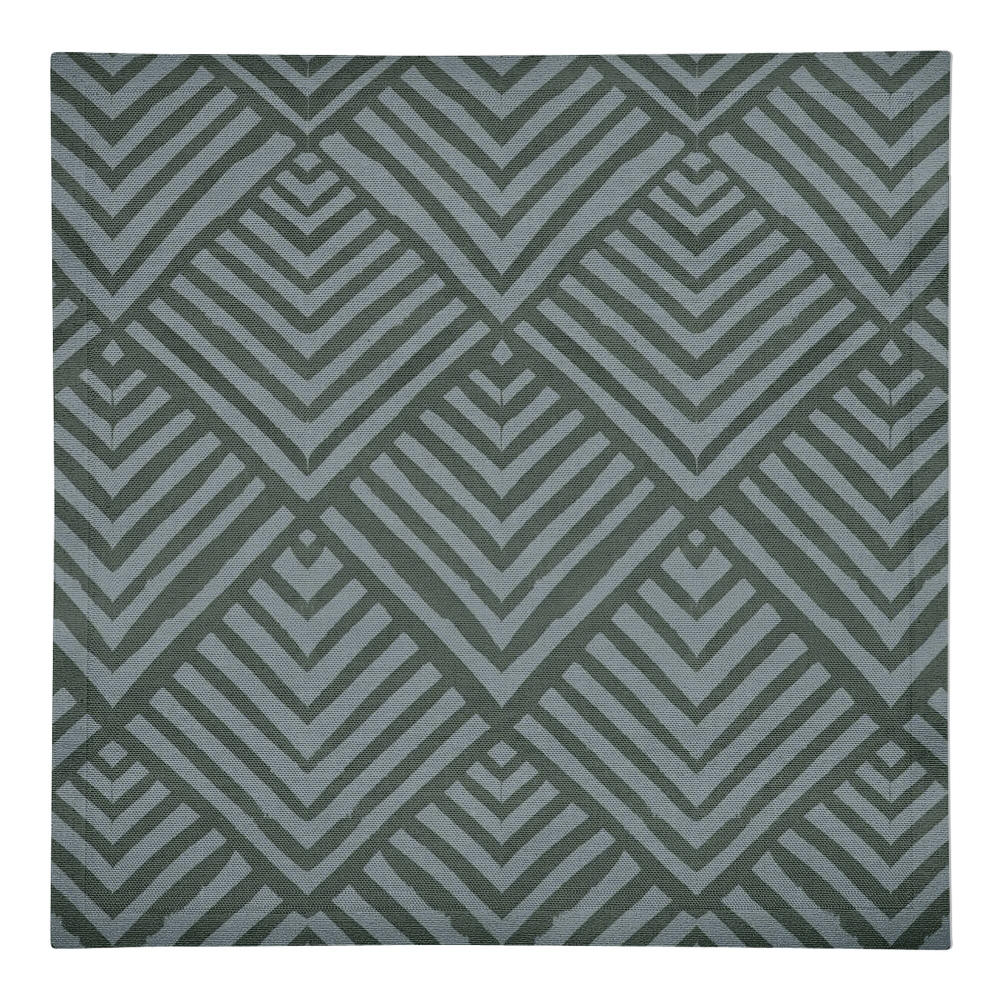 Watercolor Diamond Cotton Twill Napkin