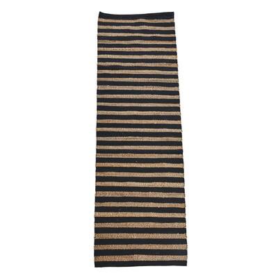Hello Honey® Black and Natural Jute Cotton Area Rug Michaels