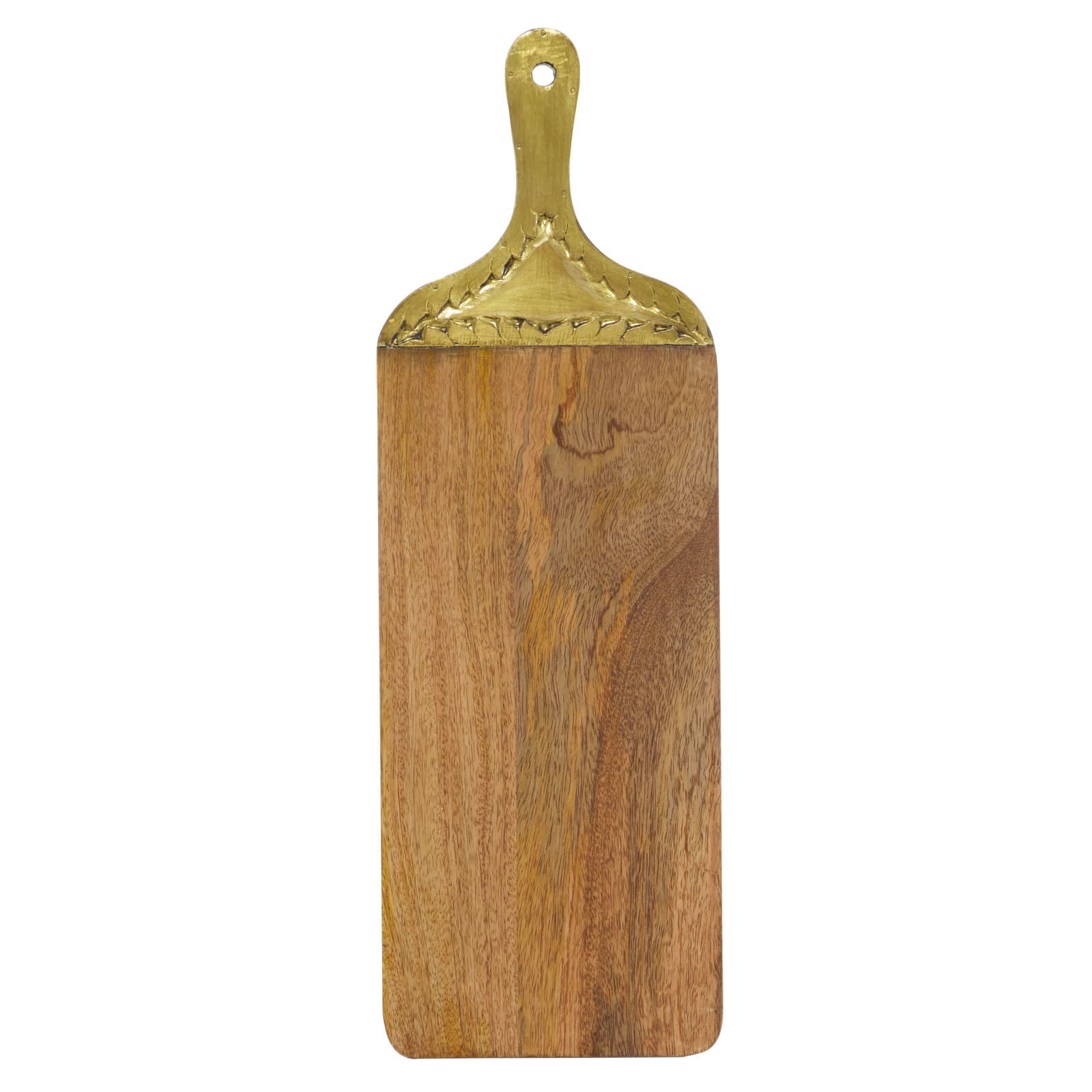 23&#x22; x 8&#x22; Brown Wood Natural Decorative Cutting Board