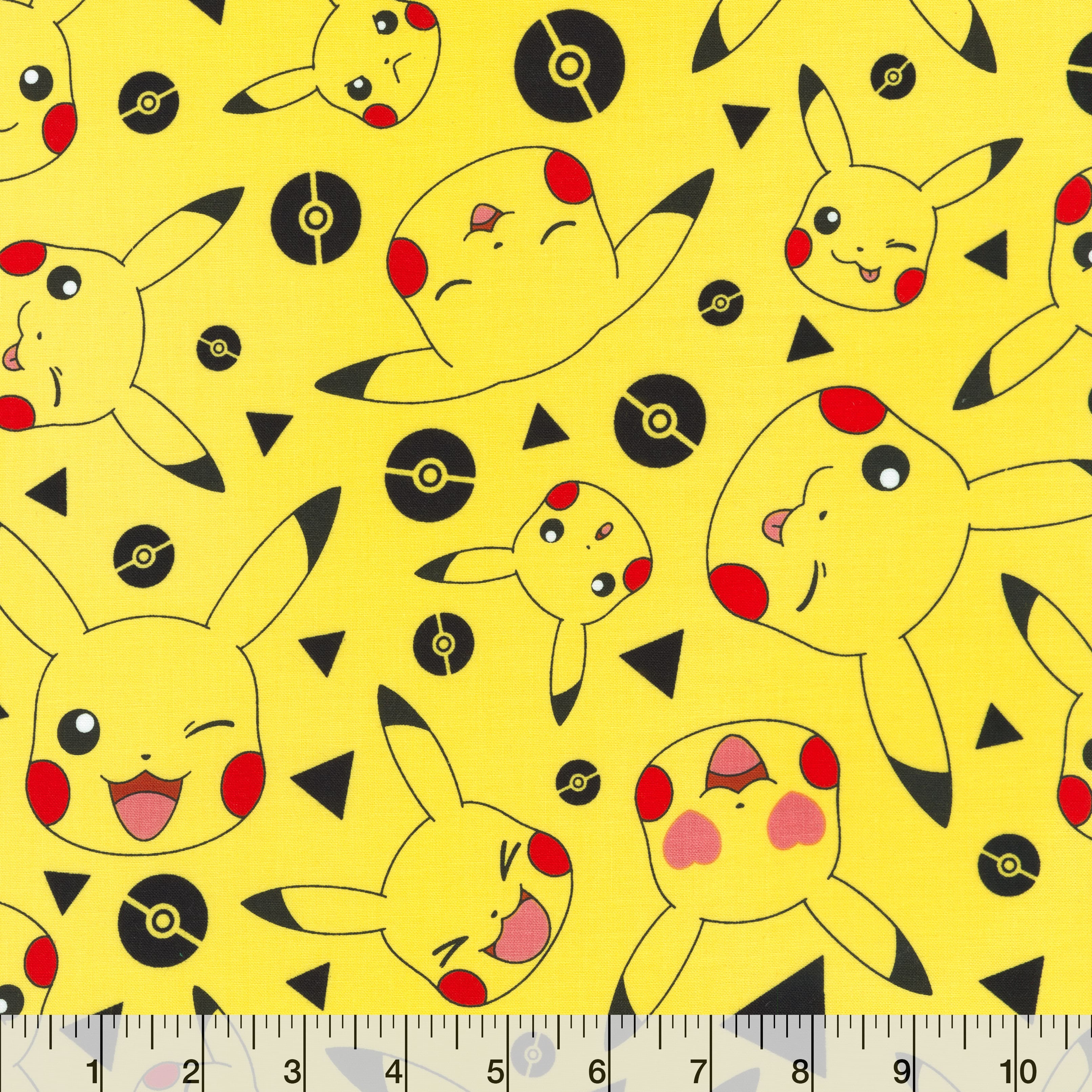 Pok&#xE9;mon&#x2122; Playtime Pikachu Cotton Fabric