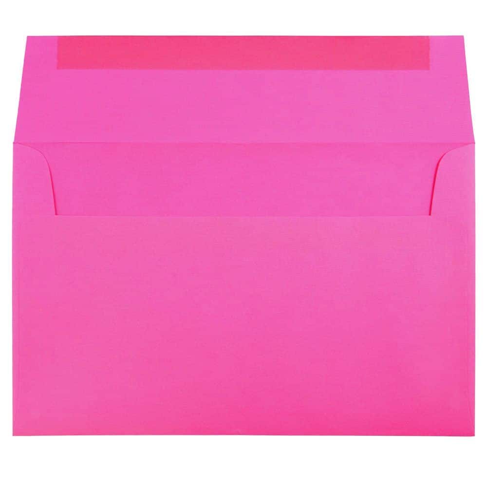 JAM Paper A10 Colored Invitation Envelopes, 50ct.