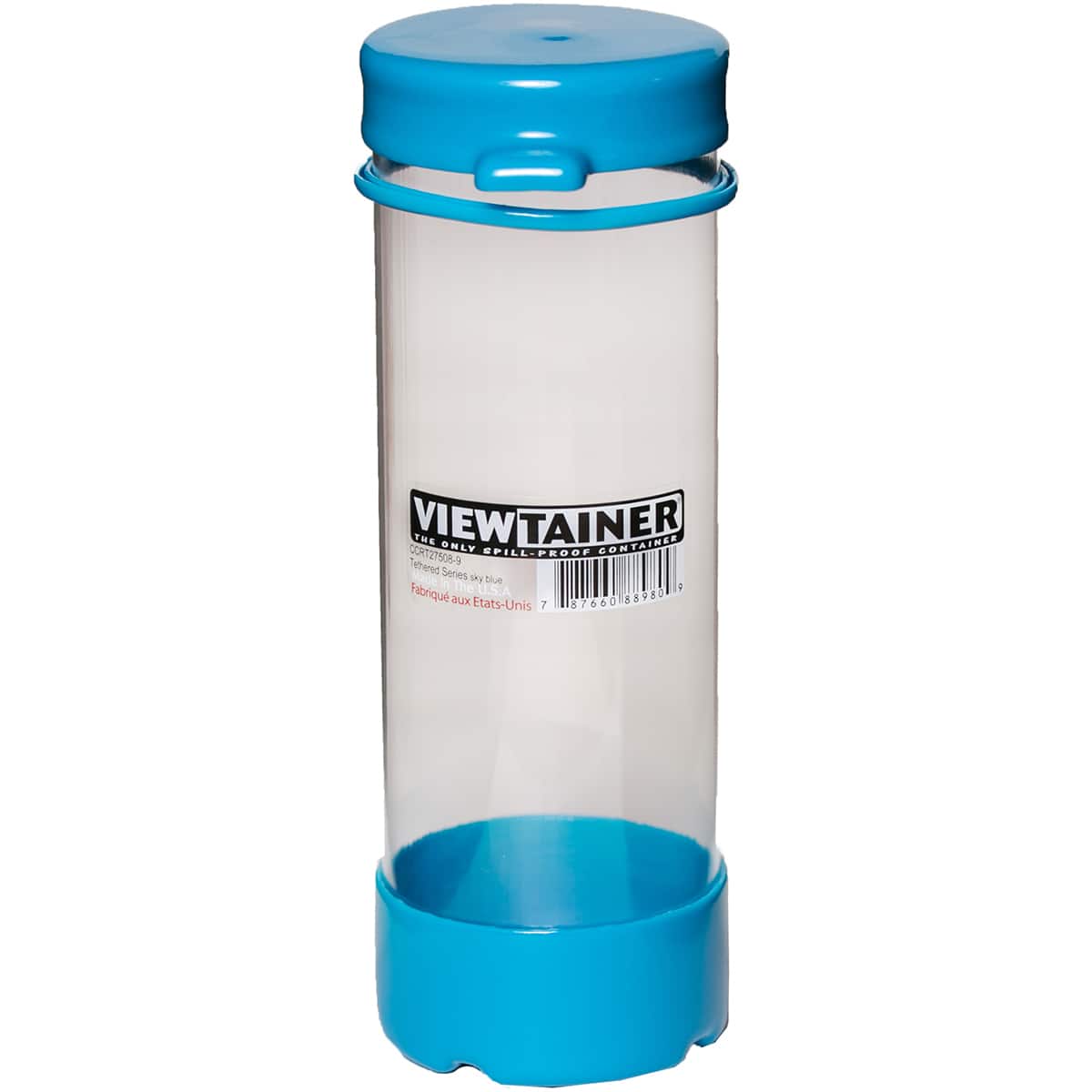 Viewtainer 8&#x22; Tethered Cap Storage Container