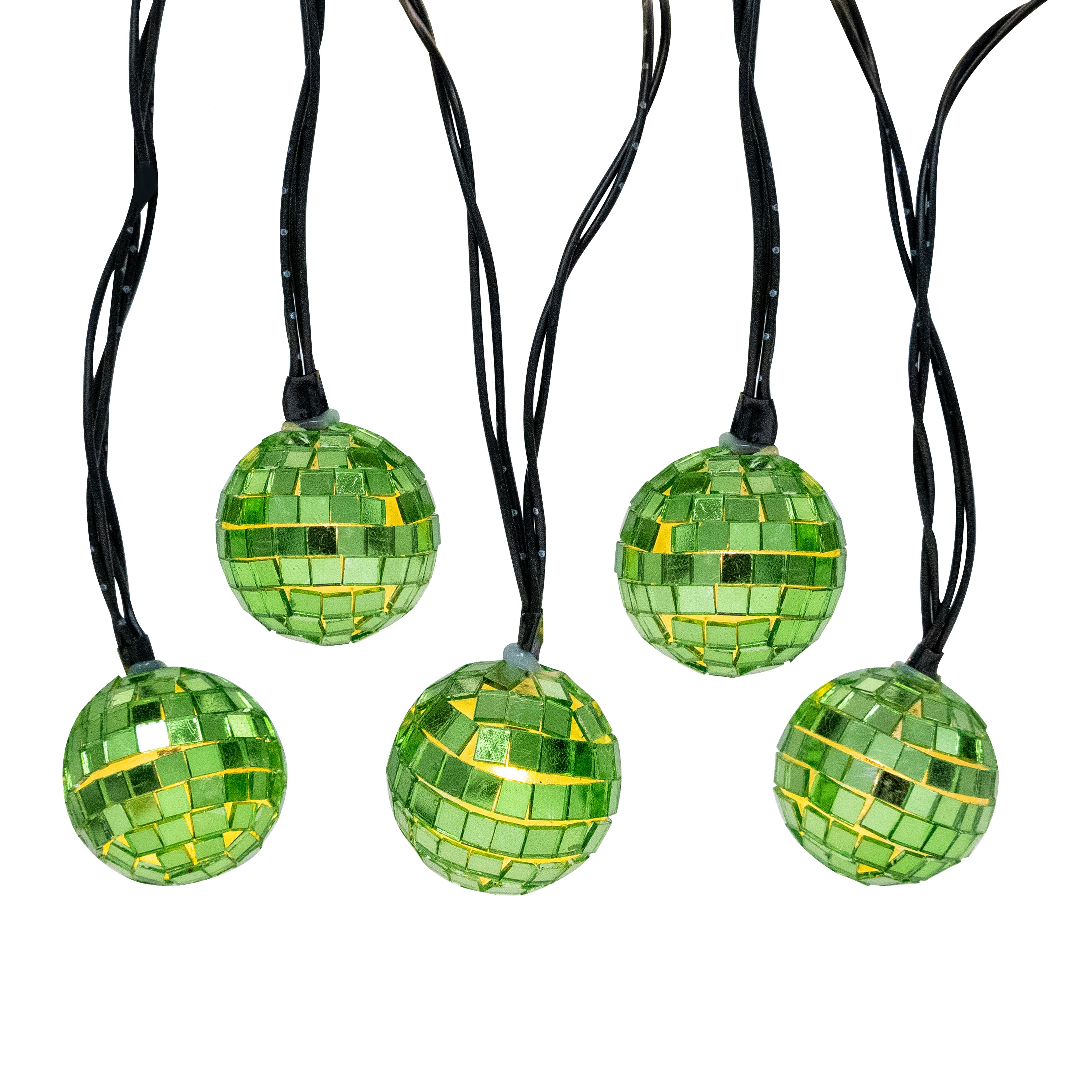6ft. Green Disco Icon String Lights by Ashland®