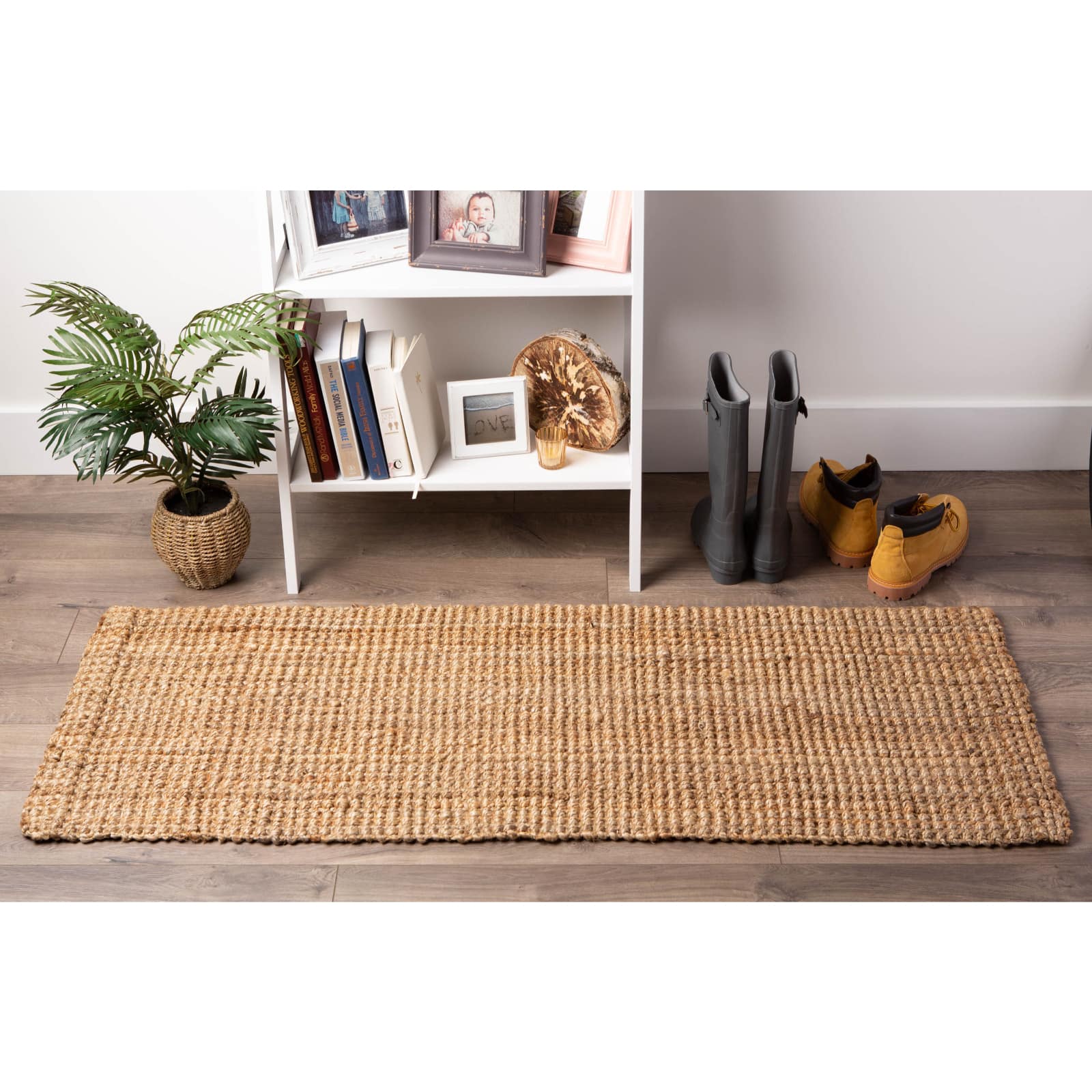 Golden Jute Floor Runner 22x60