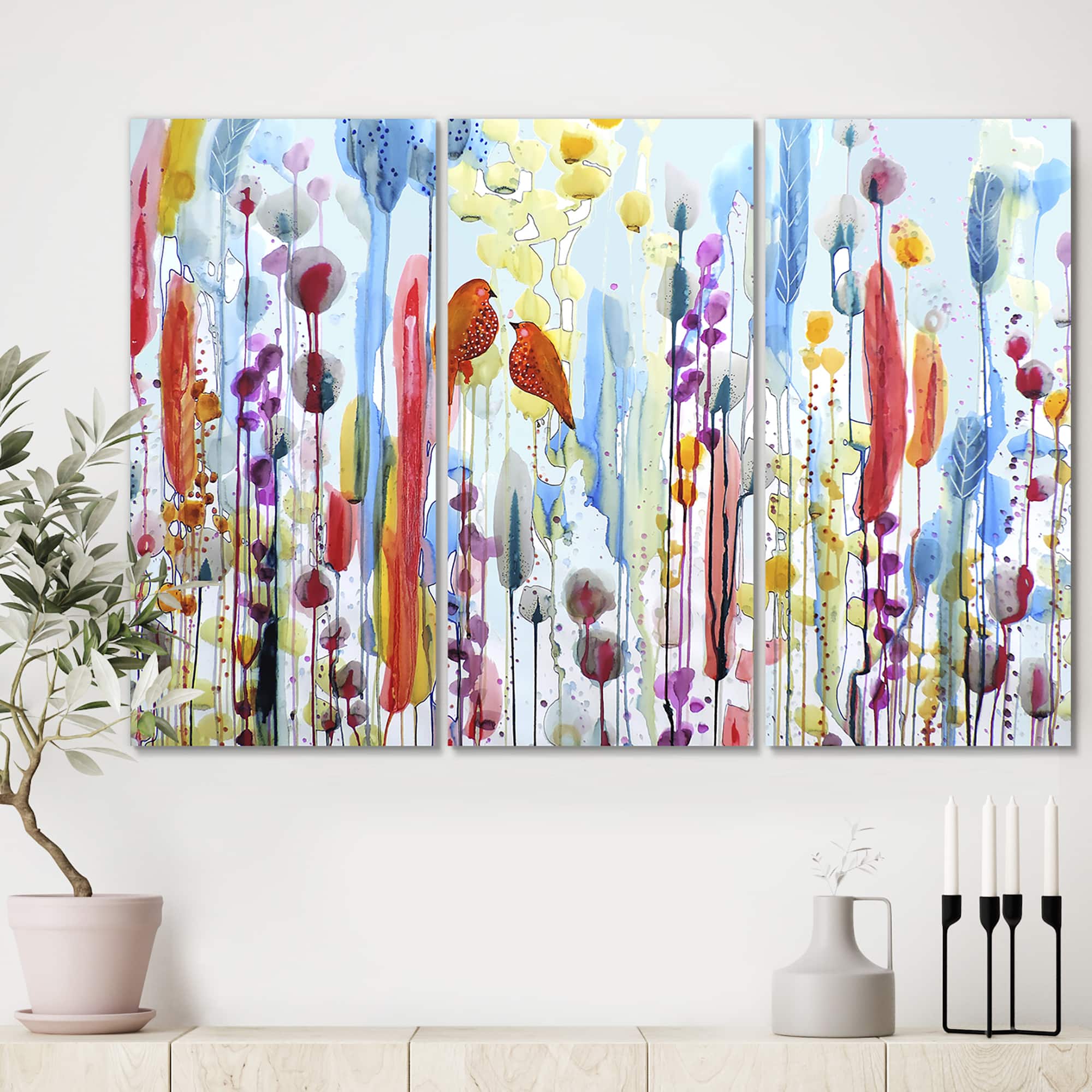 Designart - Si Tu Me Le Demandais - Cottage Canvas Artwork