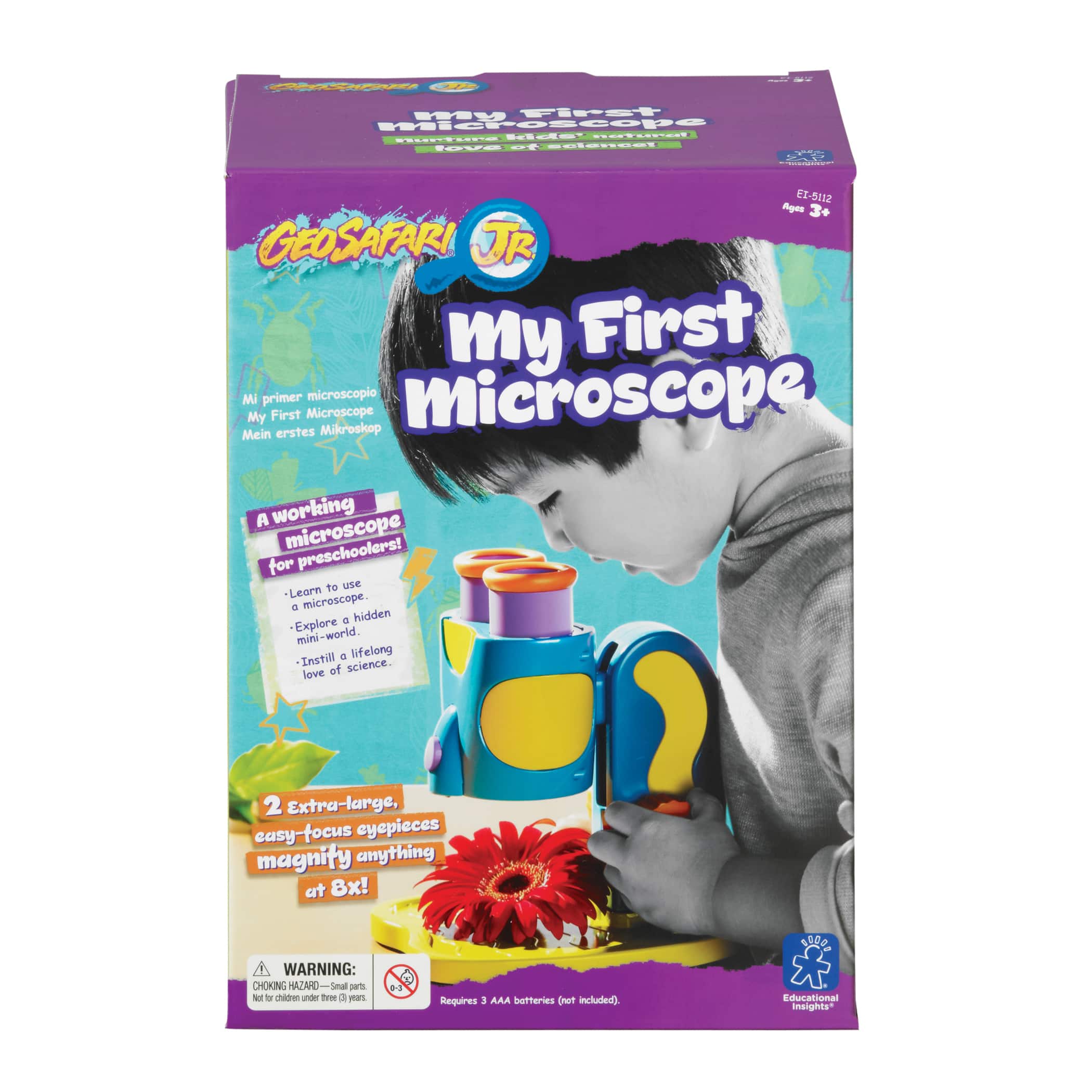 Educational Insights® GeoSafari Jr. My First Microscope