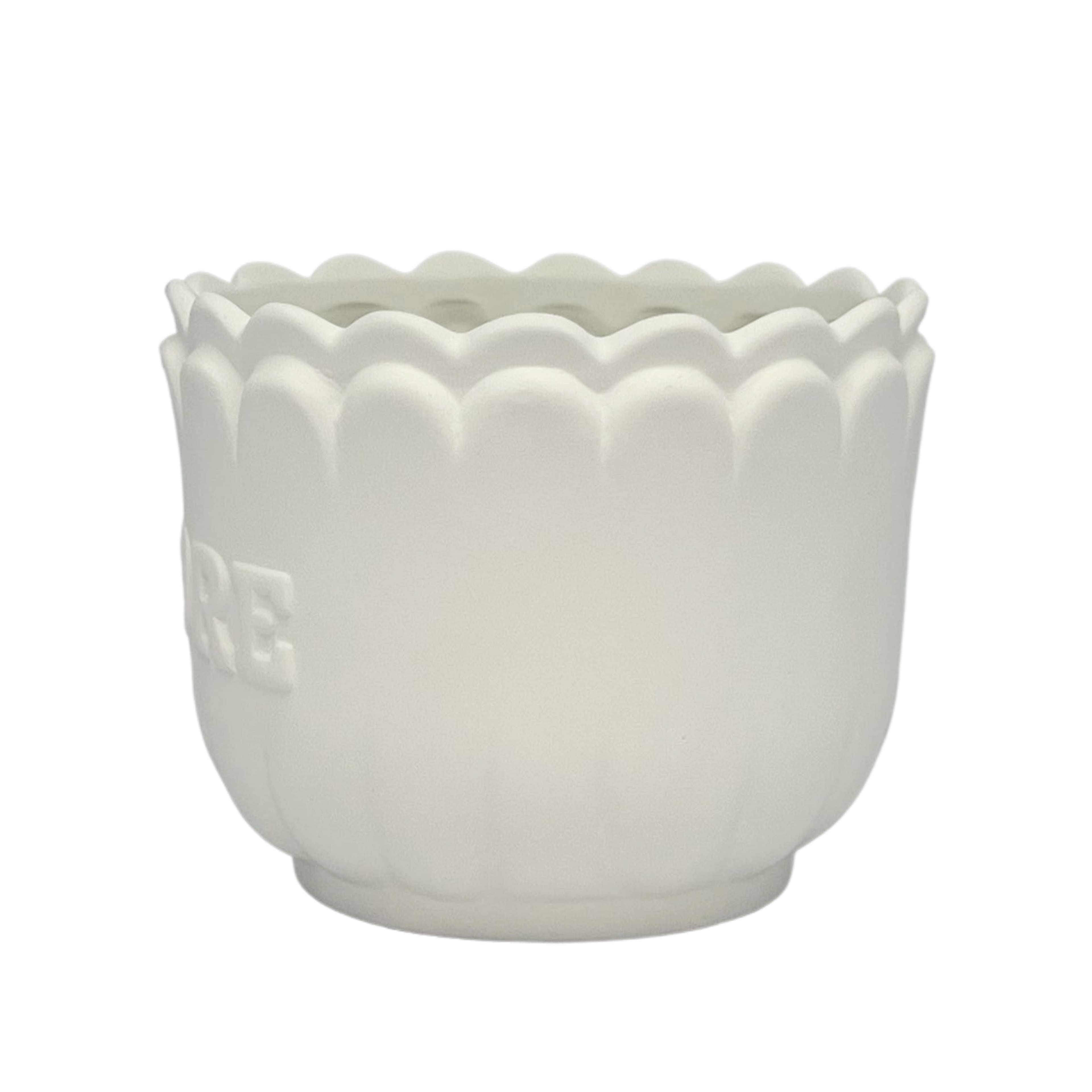 5.75" J'Adore DIY Ceramic Flower Vase by Make Market®