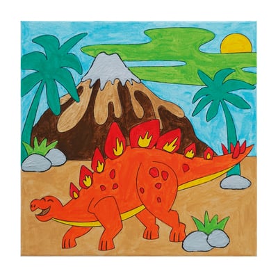 Dinosaur Canvas Painting Kit by Creatology™ | Michaels