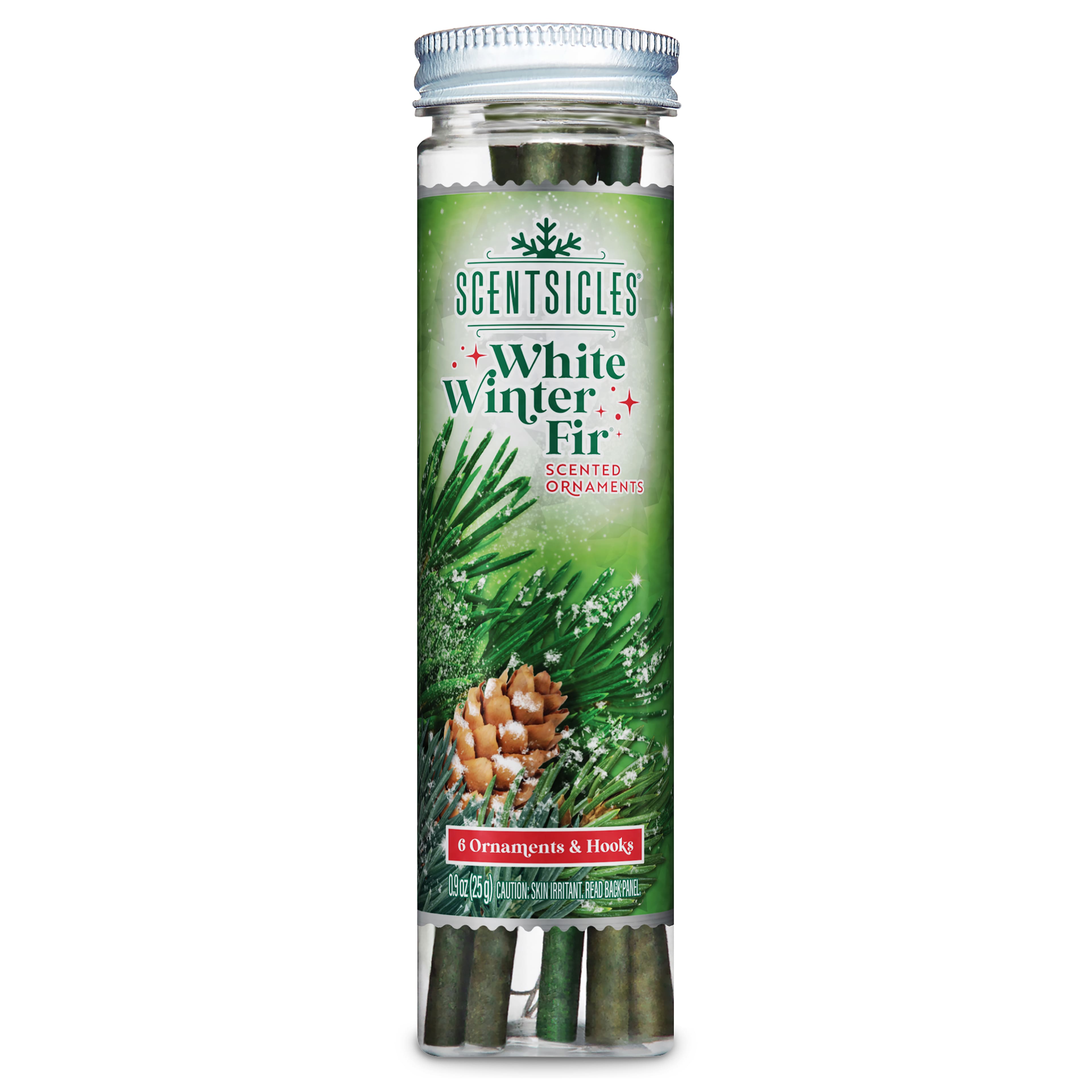 ScentSicles&#xAE; White Winter Fir Scented Ornament Sticks, 6ct.