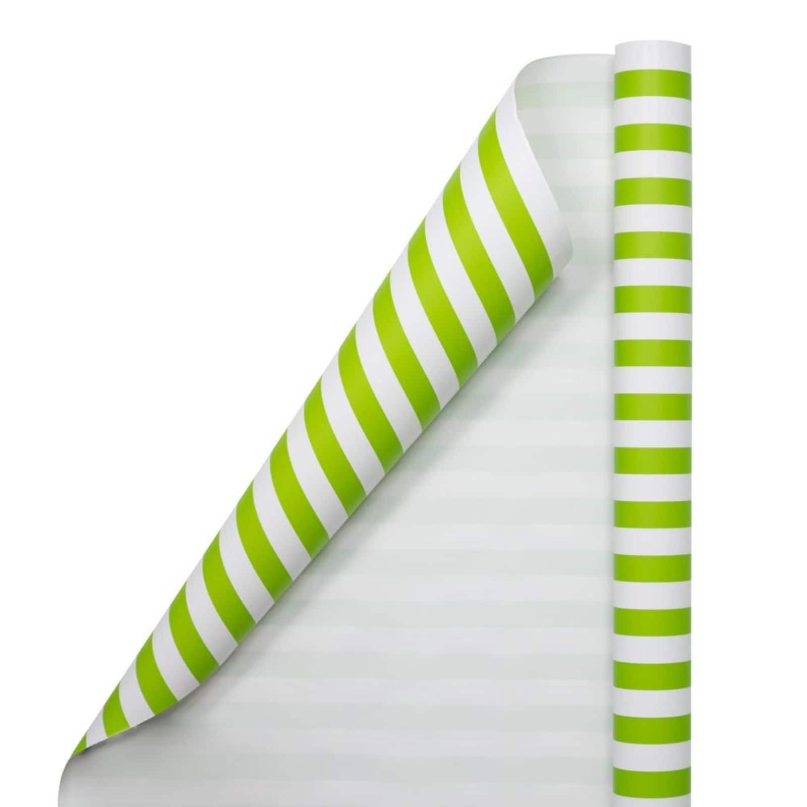 JAM Paper Wrapping Paper with White Stripes, 3ct.