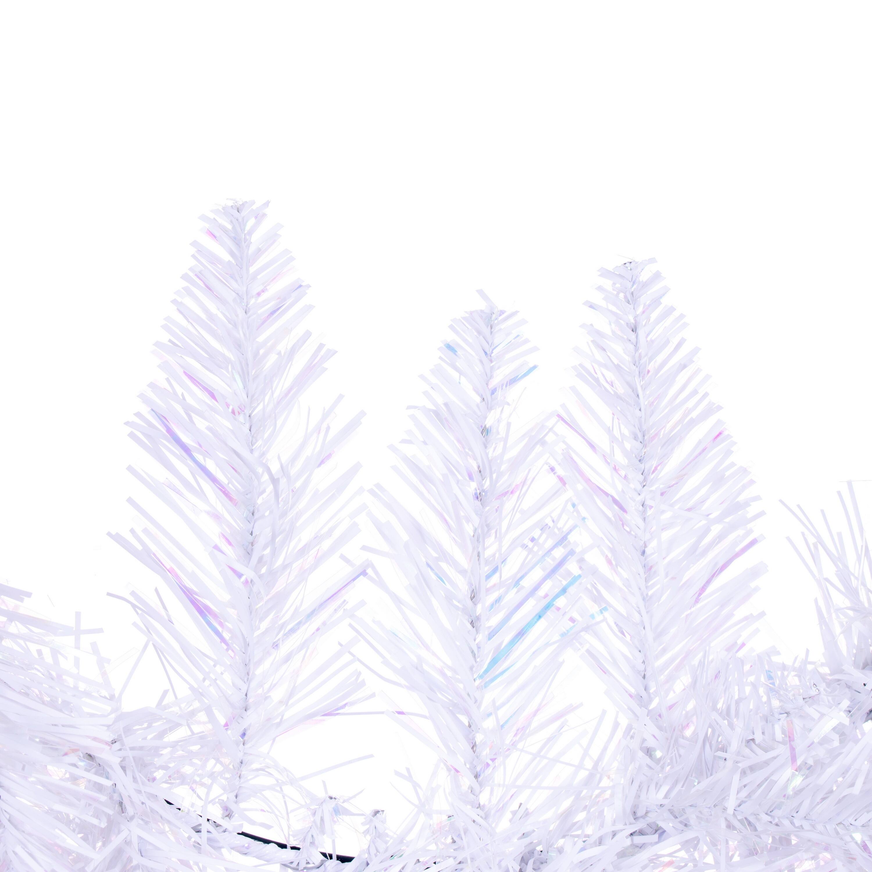 24" Sparkle White Spruce Wreath