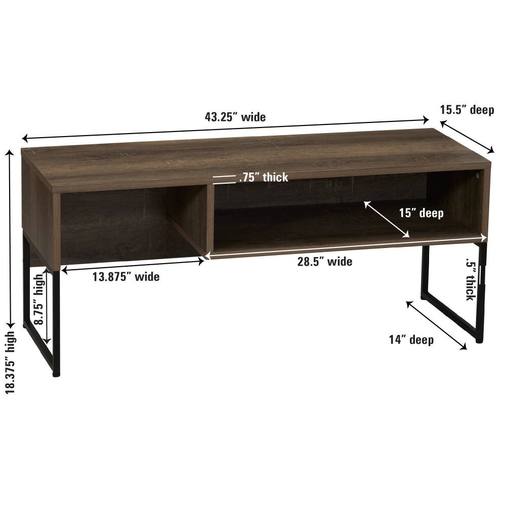Household Essentials 43&#x22; Wrap TV Stand
