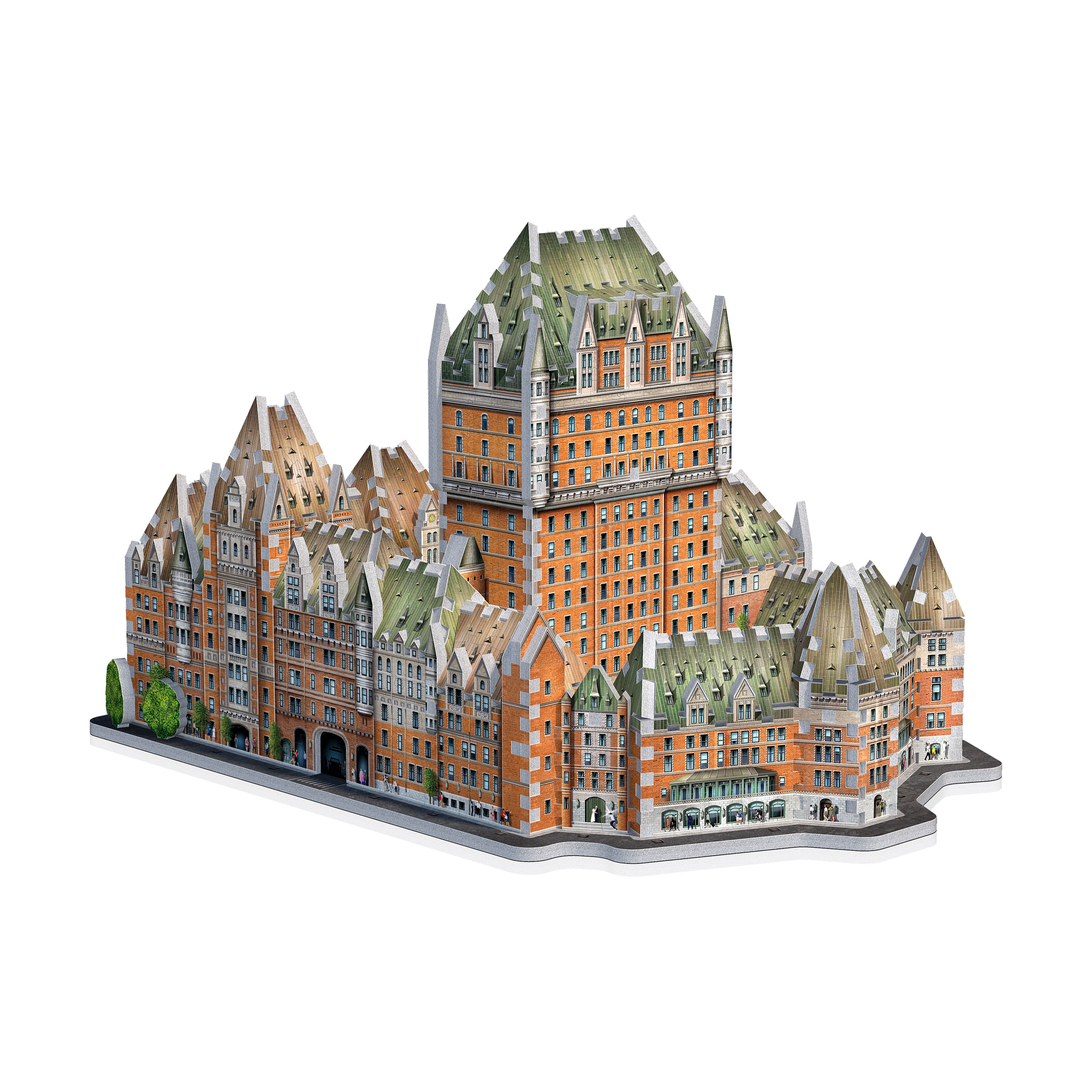 Castles & Cathedrals - Le Chateau Frontenac 3D Puzzle: 865 Pcs