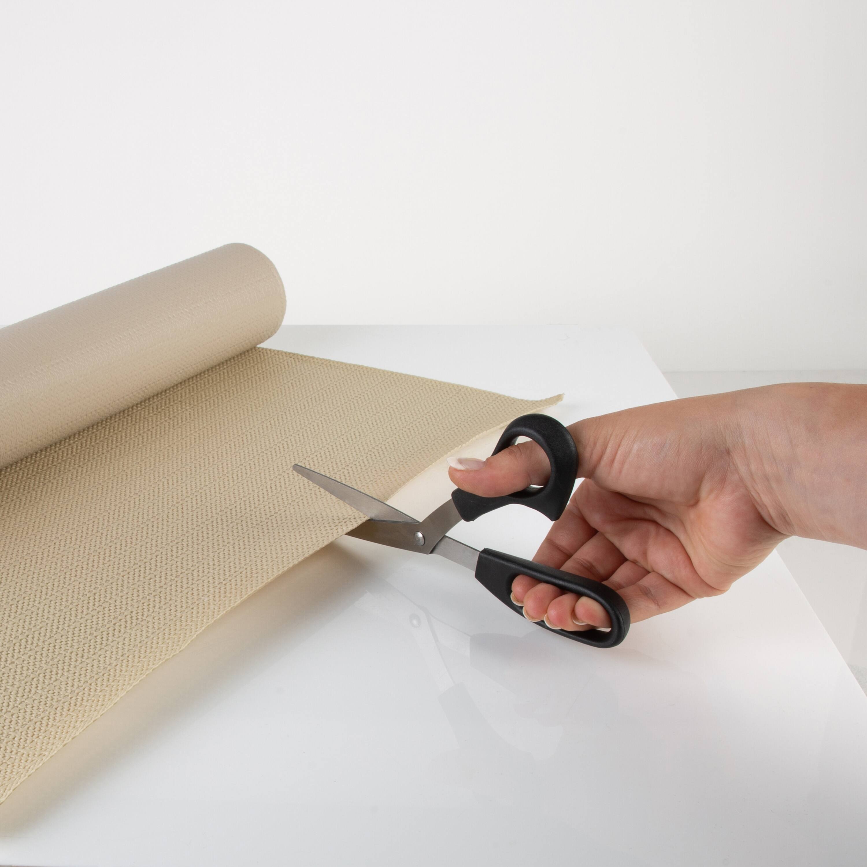 Simplify 17.5ft. Taupe Smooth Surface Shelf Liner