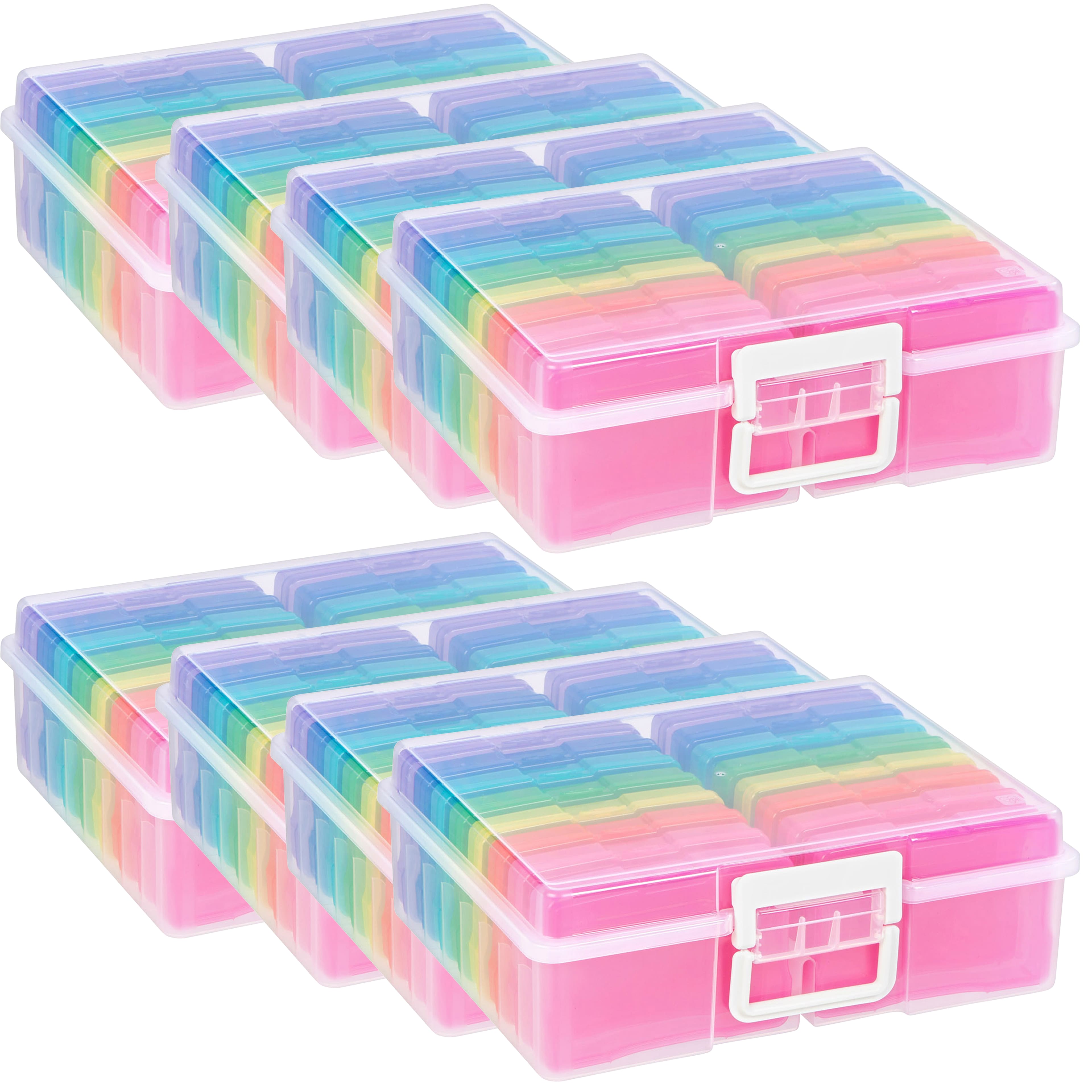 8 Pack: 16 Case Photo &#x26; Craft Keeper by Simply Tidy&#xAE;