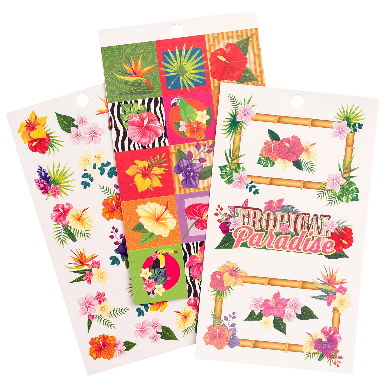 Tropical Flower Stickers by Recollections&#x2122;