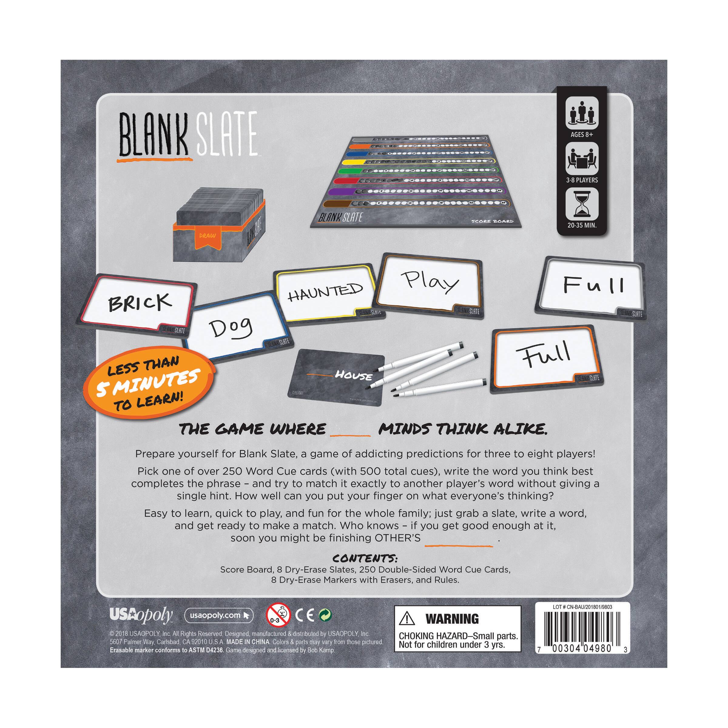 Blank Slate Game