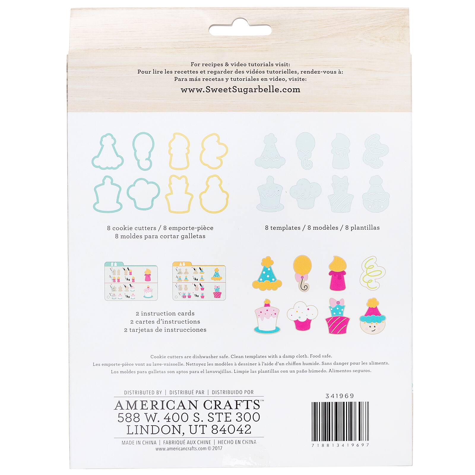 Sweet Sugarbelle&#xAE; Birthday Cookie Cutter Set