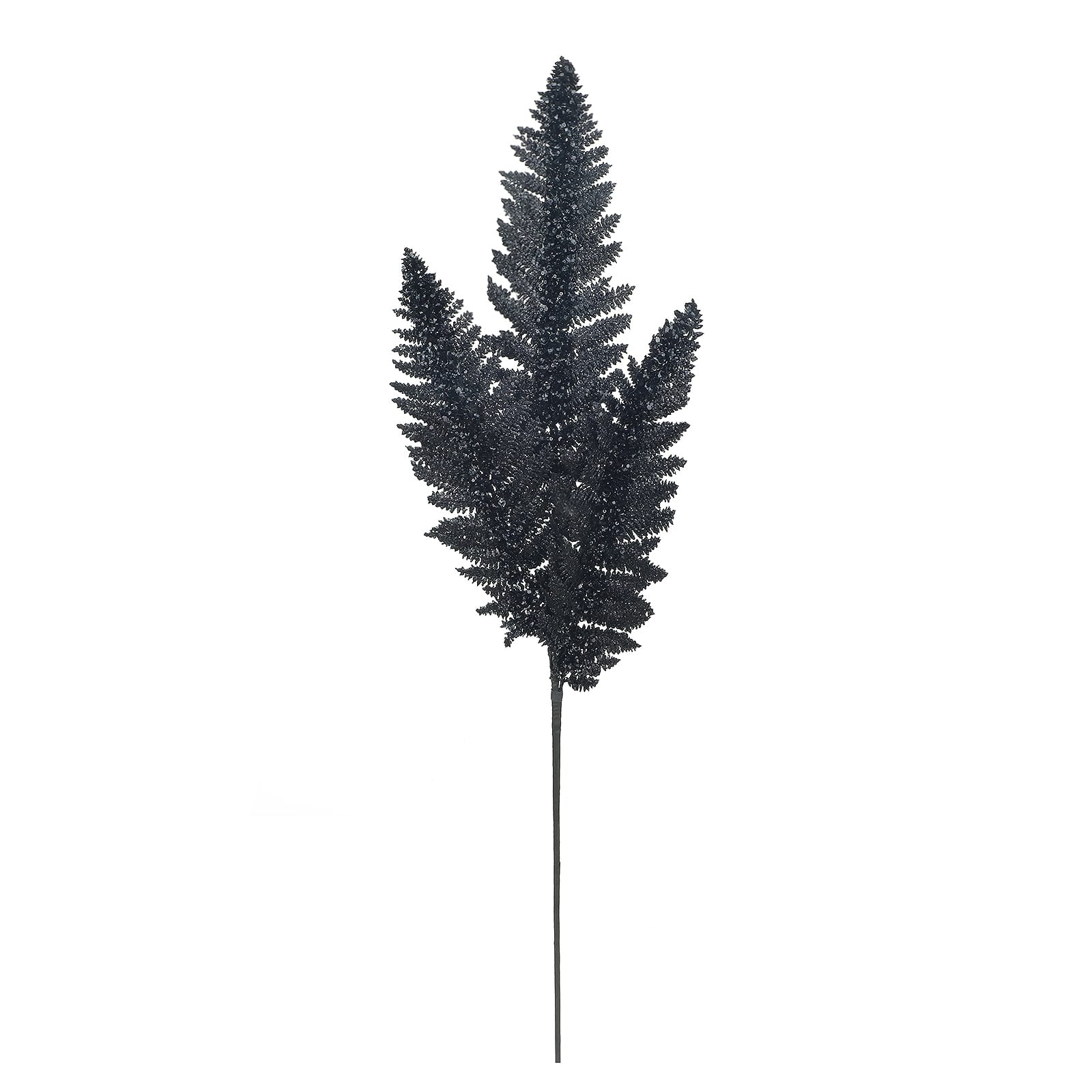 3ft. Black Sequin Fern Stem by Ashland&#xAE;