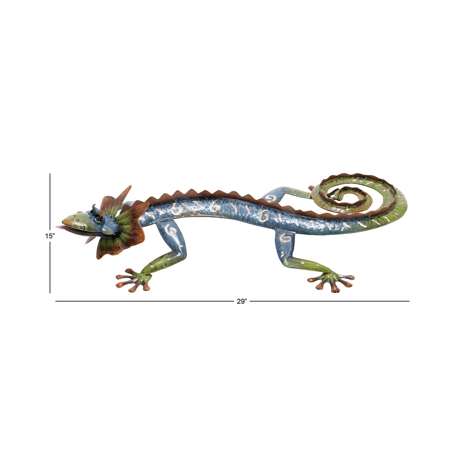 Multicolor Gecko Wall Accent
